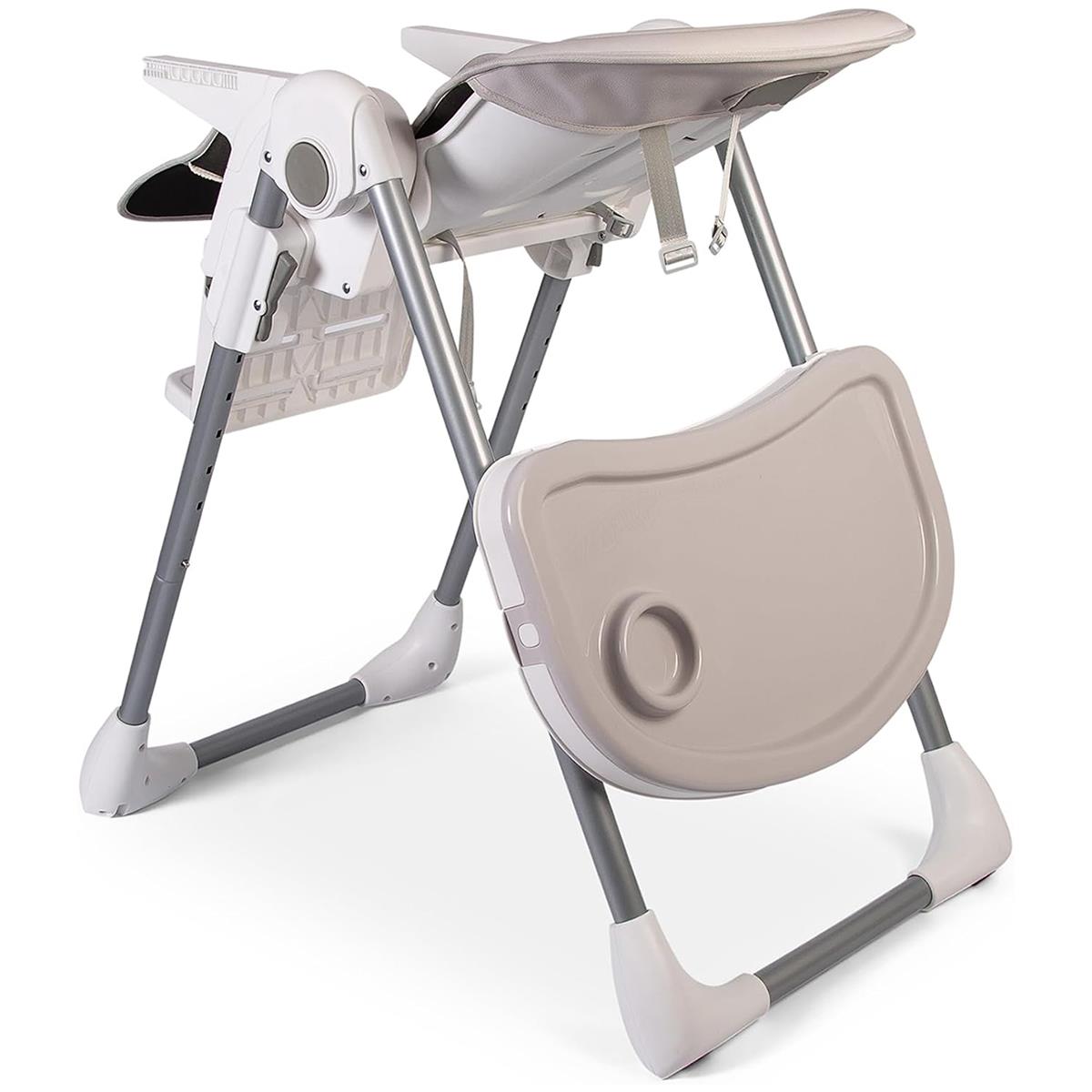 Red Kite Feed Me Lolo Hi-Lo Highchair Truffle Baby Feeding Chair 5-Point Harness Recline Adjustable Height - Image 7