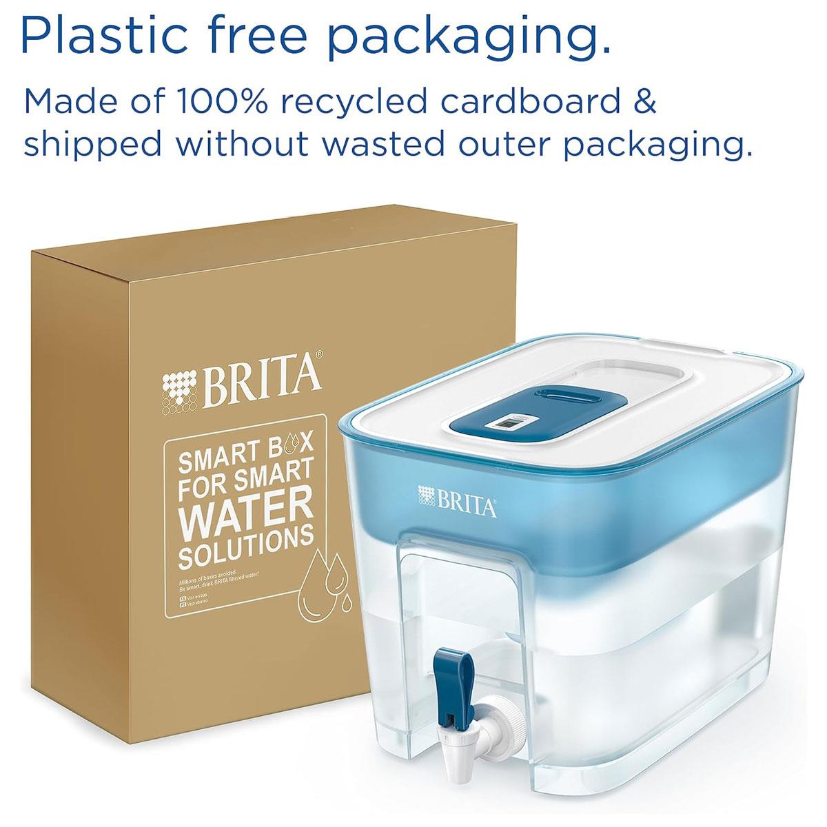BRITA Flow XXL Water Filter Dispenser 8.2L with MAXTRA PRO Cartridge – Light Blue - Image 6