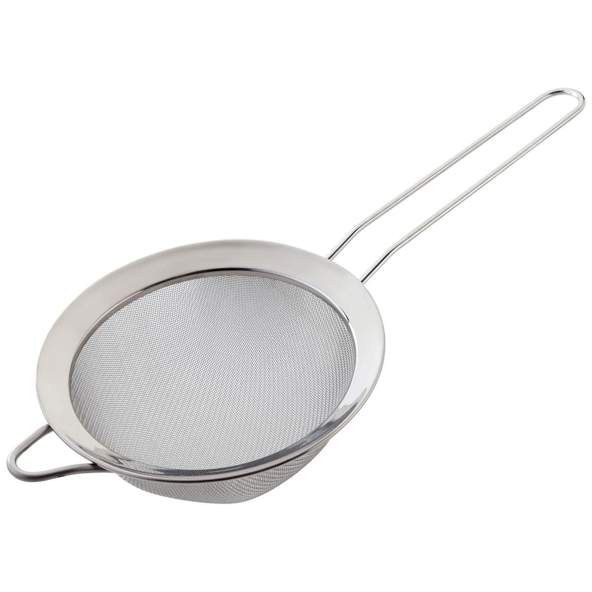 Judge 14cm Fine Mesh Baking Sieve & Kitchen Strainer Stainless Steel Silver