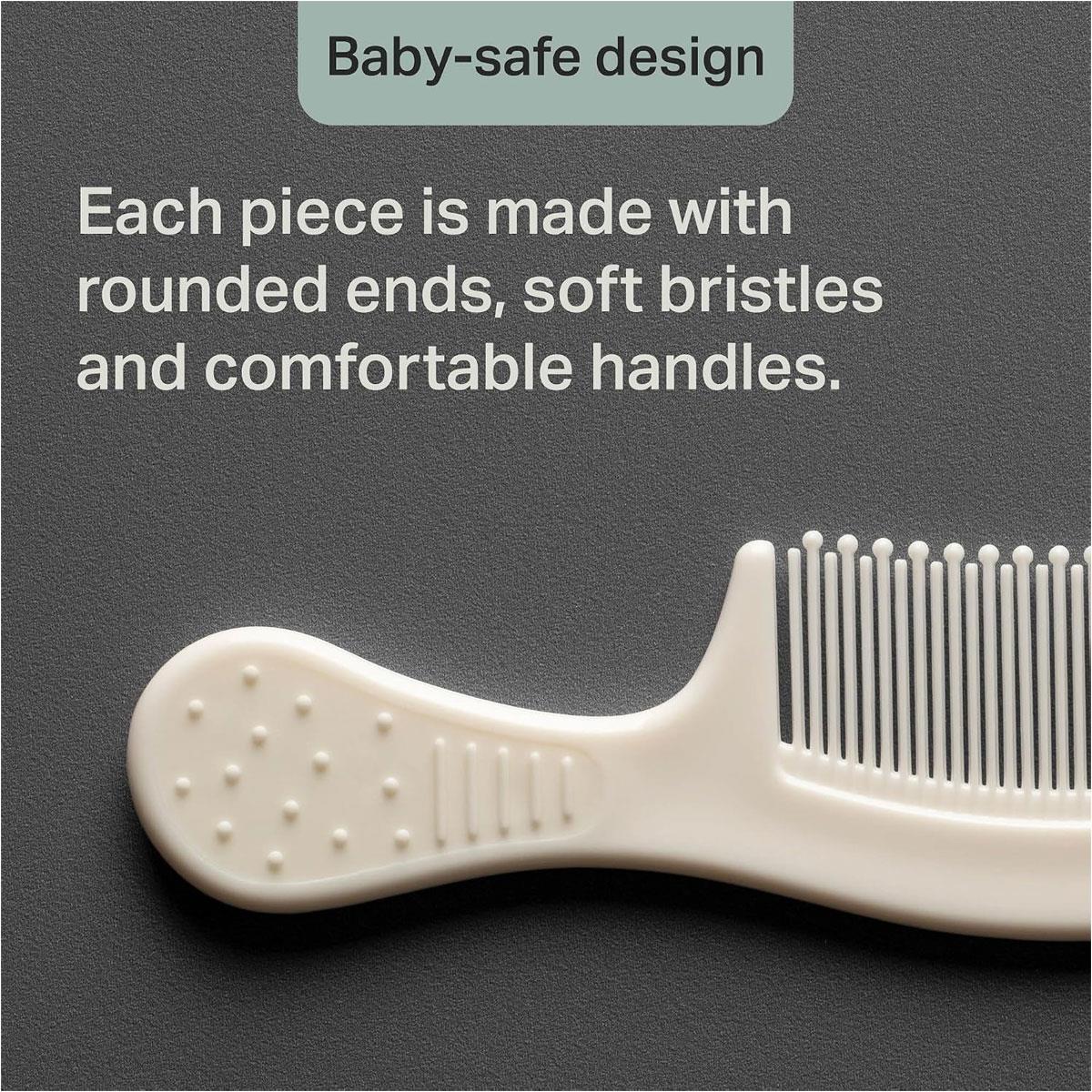 Tommee Tippee Baby Healthcare & Grooming Kit with Digital Thermometer Nasal Aspirator Nail Clippers Scissors Brush & Comb - Image 8