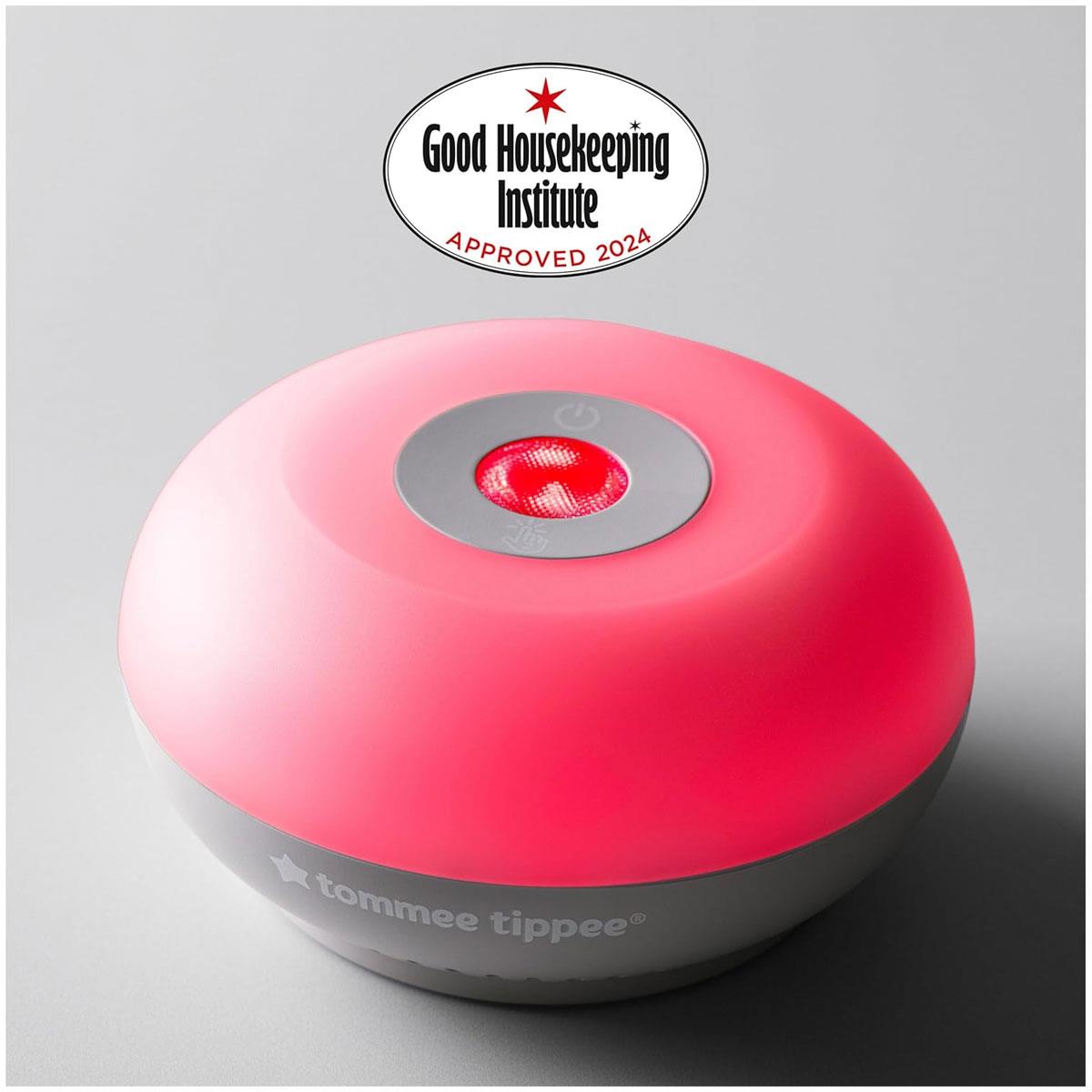 Tommee Tippee Dreammaker Baby Sleep Aid LED Red Night Light with Pink Noise Pulsing Glow & CrySensor - Image 7