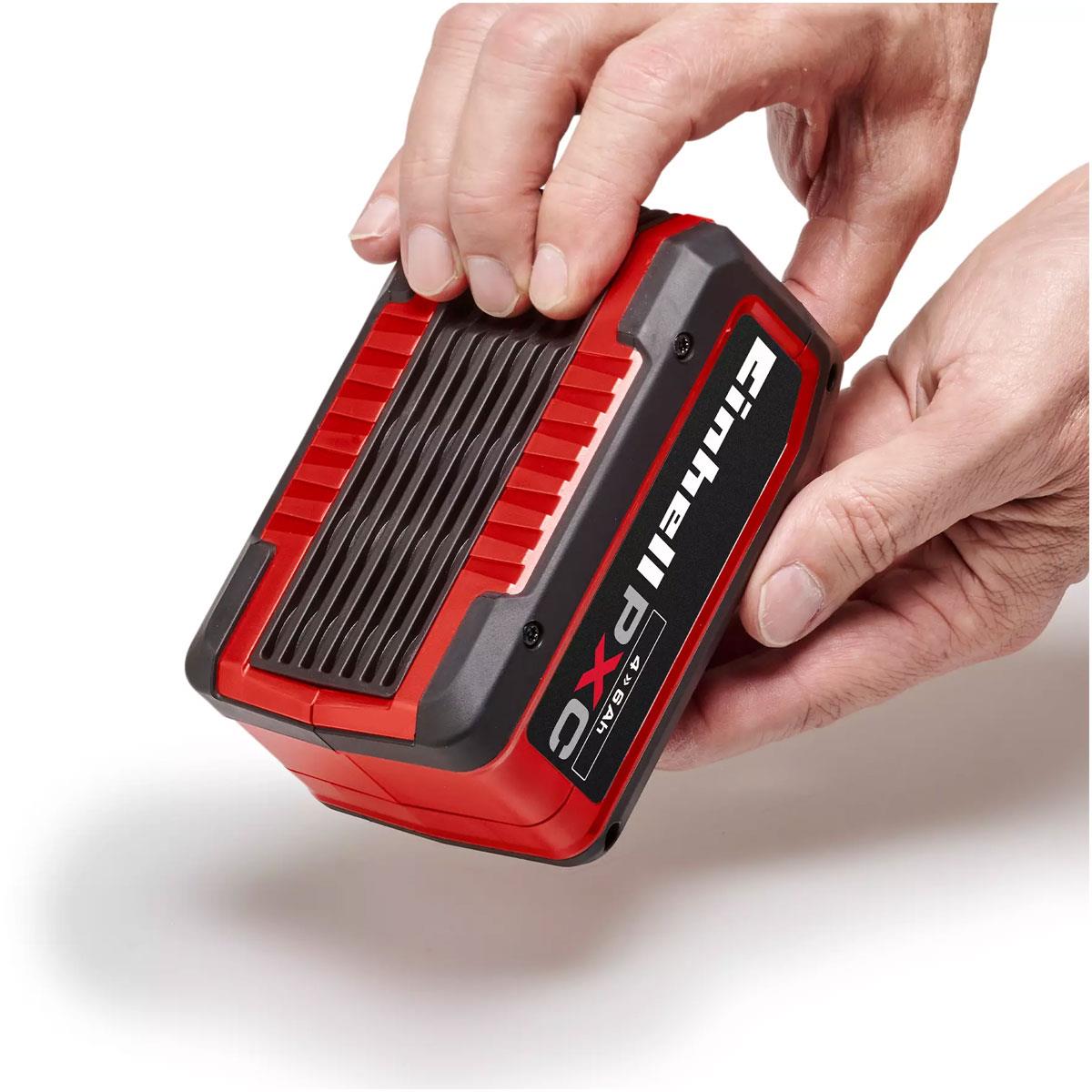 Einhell Power X-Change Plus 18V 4–6Ah Multi-Ah Lithium-Ion Battery, Rechargeable Cordless Power Tool Battery with Digital Charge Display - Image 6