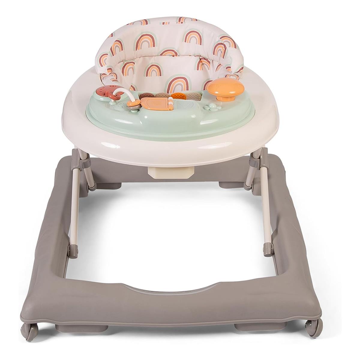 Red Kite Baby Go Round Jive Electronic Baby Walker Woodland Walks, 3-Height Adjustable, Musical Play Tray
