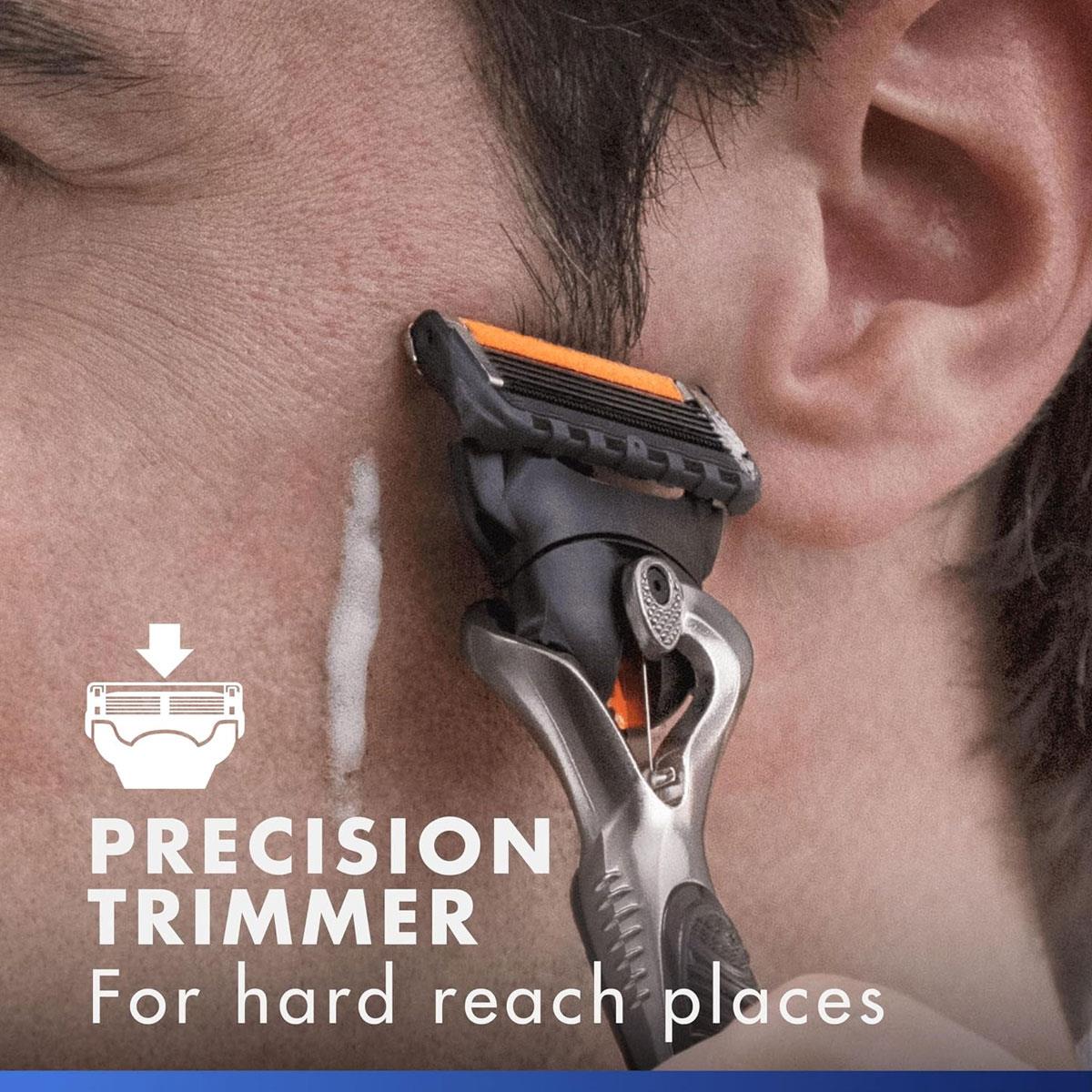 Gillette ProGlide Razor Blade Refills for Men 10 Count 5 UltraSharp Blades Lubrication Strip Precision Trimmer - Image 5