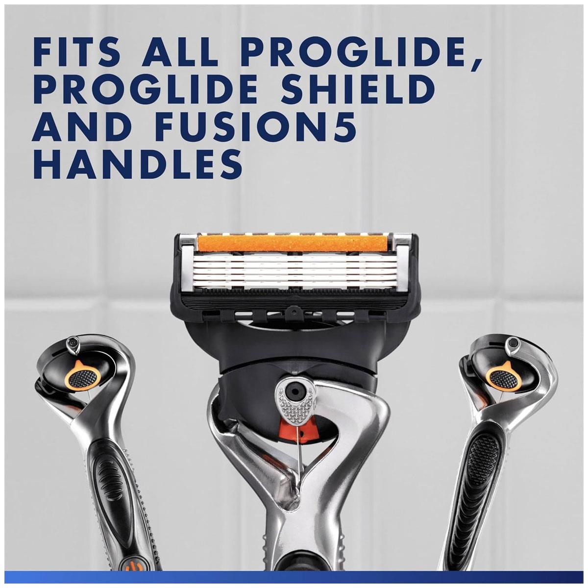 Gillette ProGlide Razor Blade Refills for Men 10 Count 5 UltraSharp Blades Lubrication Strip Precision Trimmer - Image 6
