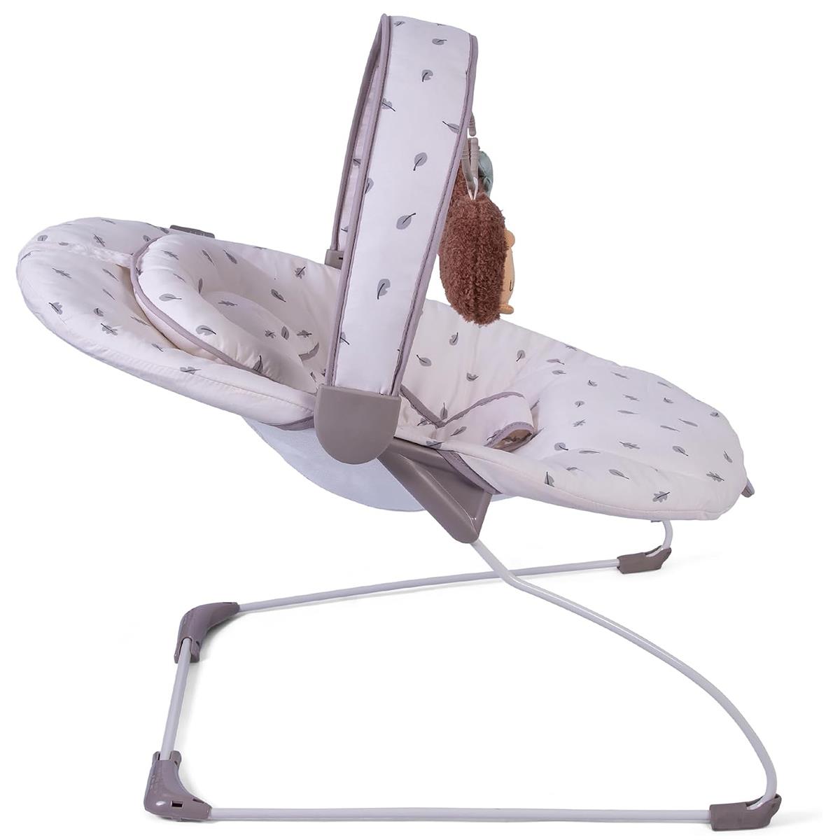 Red Kite Cozy Bounce Musical Baby Bouncer Woodland Walks, Padded Head Support, Toy Bar, Vibrations And 3-Point Harness - Image 5