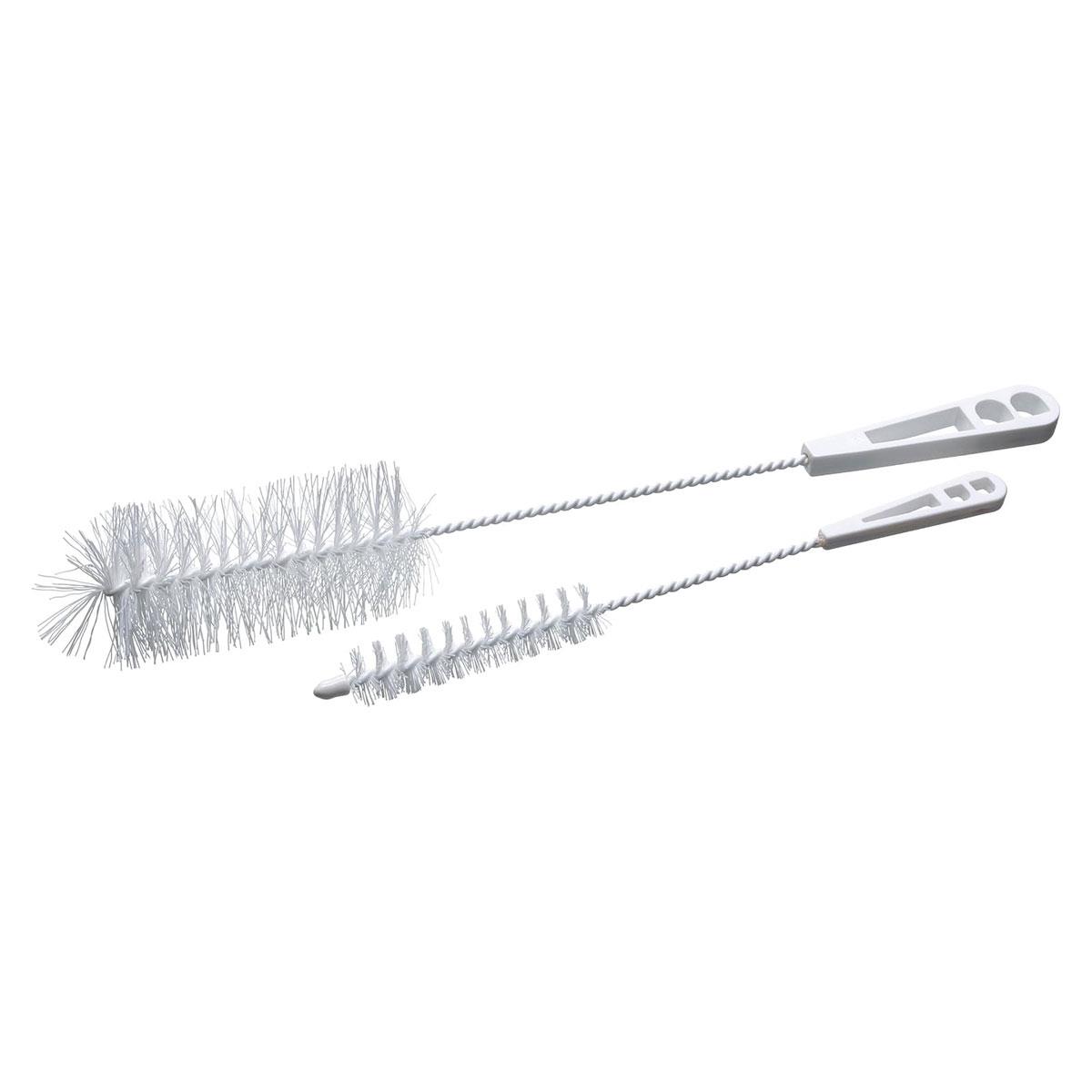 KitchenCraft Teapot Spout Cleaning Brush Long Handle Soft Nylon Bristles White 26.5 cm - Image 3