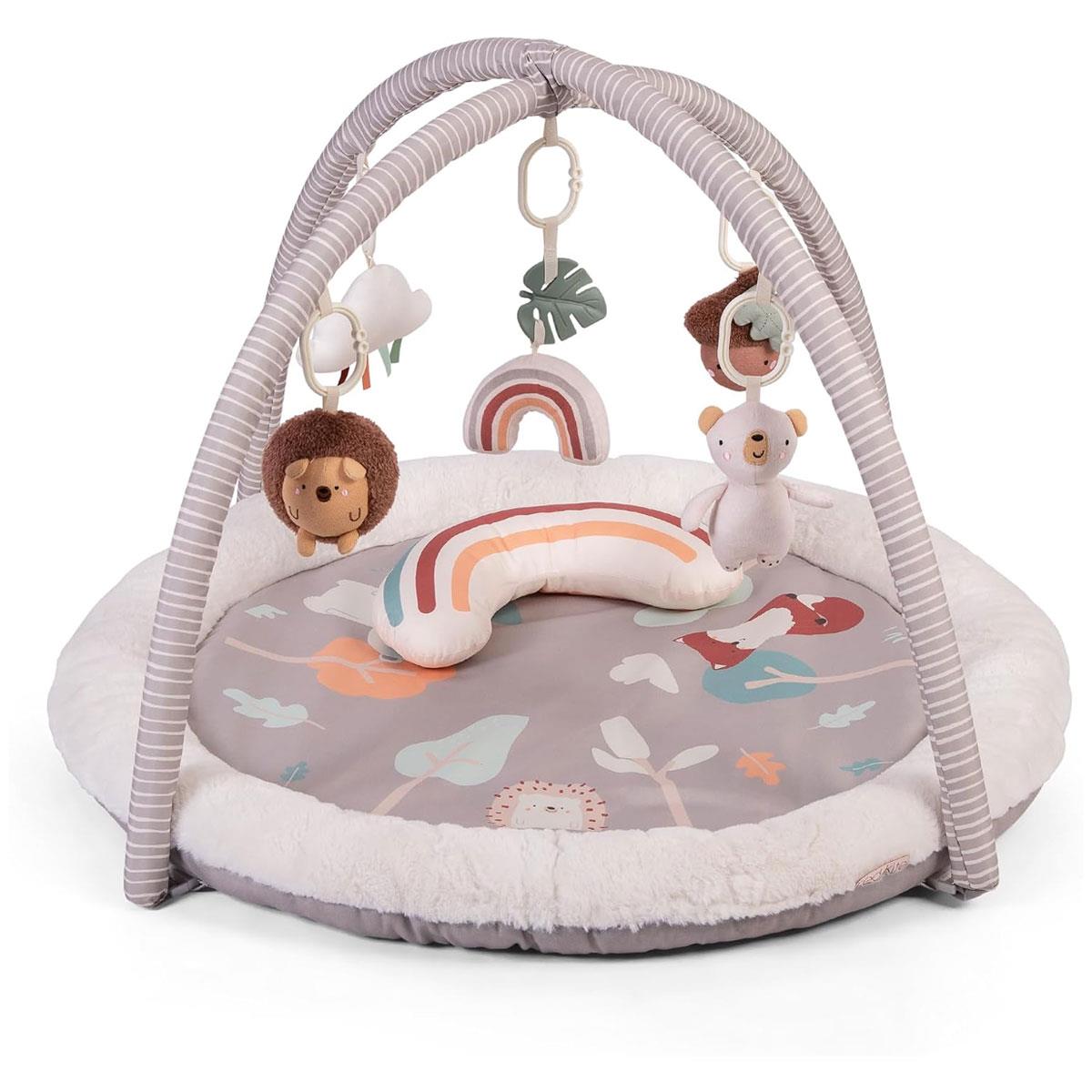 Red Kite Play Gym Woodland Walks Padded Baby Play Mat with Detachable Arches & Hanging Toys