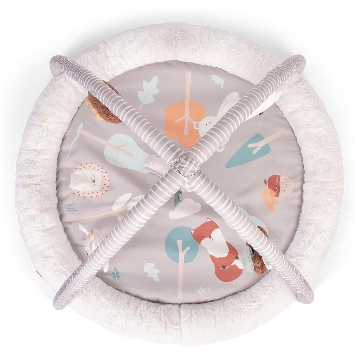 Red Kite Play Gym Woodland Walks Padded Baby Play Mat with Detachable Arches & Hanging Toys - Image 4