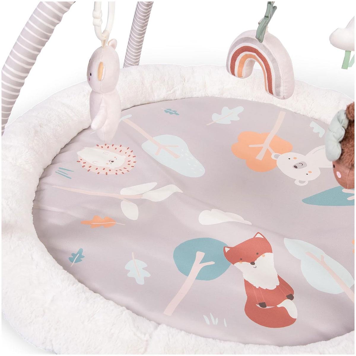 Red Kite Play Gym Woodland Walks Padded Baby Play Mat with Detachable Arches & Hanging Toys - Image 5
