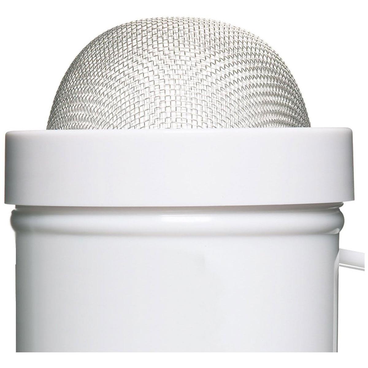KitchenCraft Fine Mesh Shakers 8.5cm White Plastic with Stainless Steel Mesh Display of 12 - Image 3