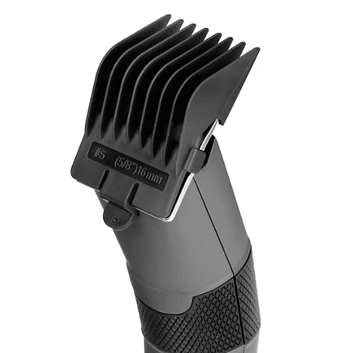 BaByliss Power Precision Hair Clipper Black Cordless Rechargeable Stainless Steel Blades 9 Lengths - Image 3