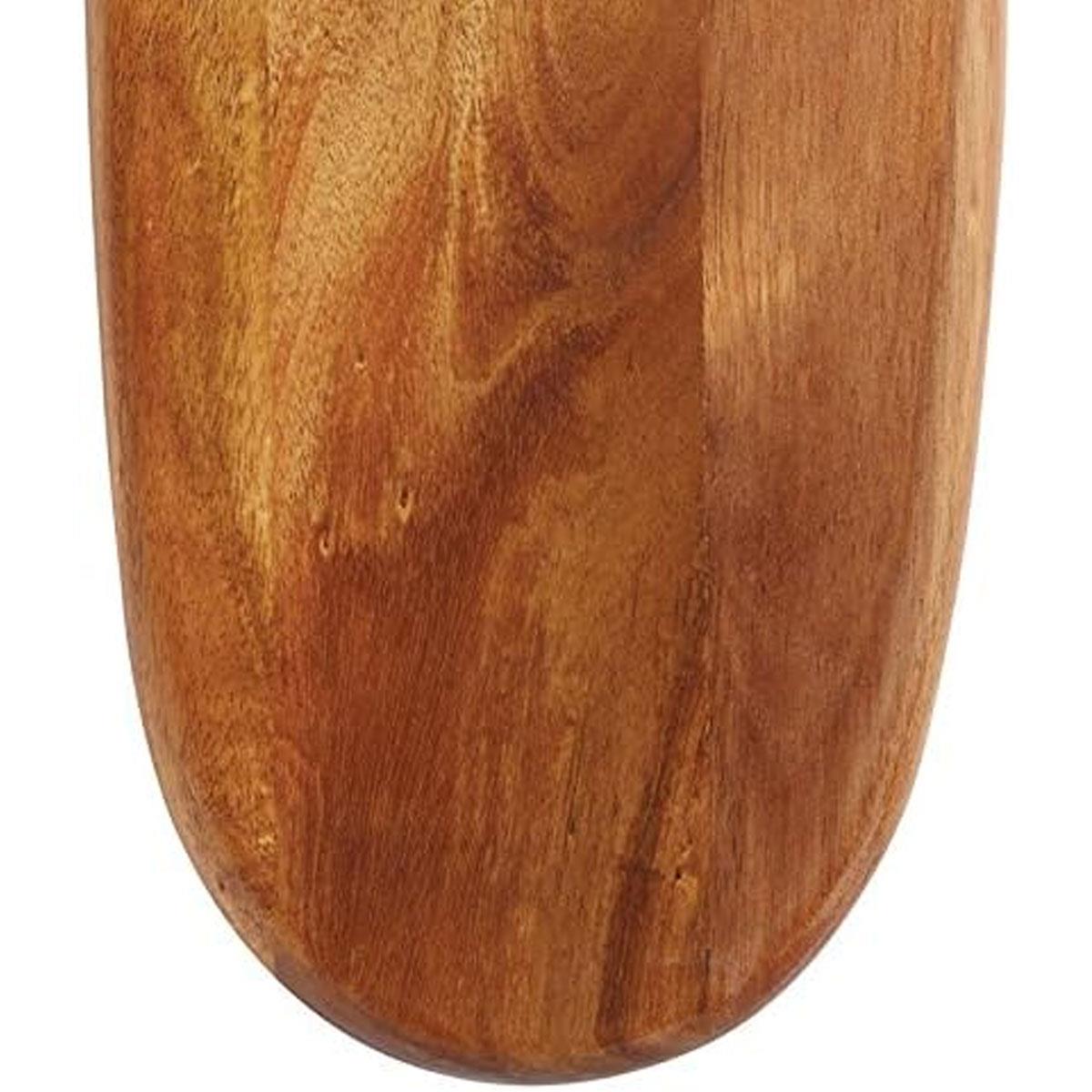 KitchenCraft MasterClass Acacia Wood Serving Paddle Board for Antipasti Cheese & Bread Brown 60 x 17.5 cm - Image 3