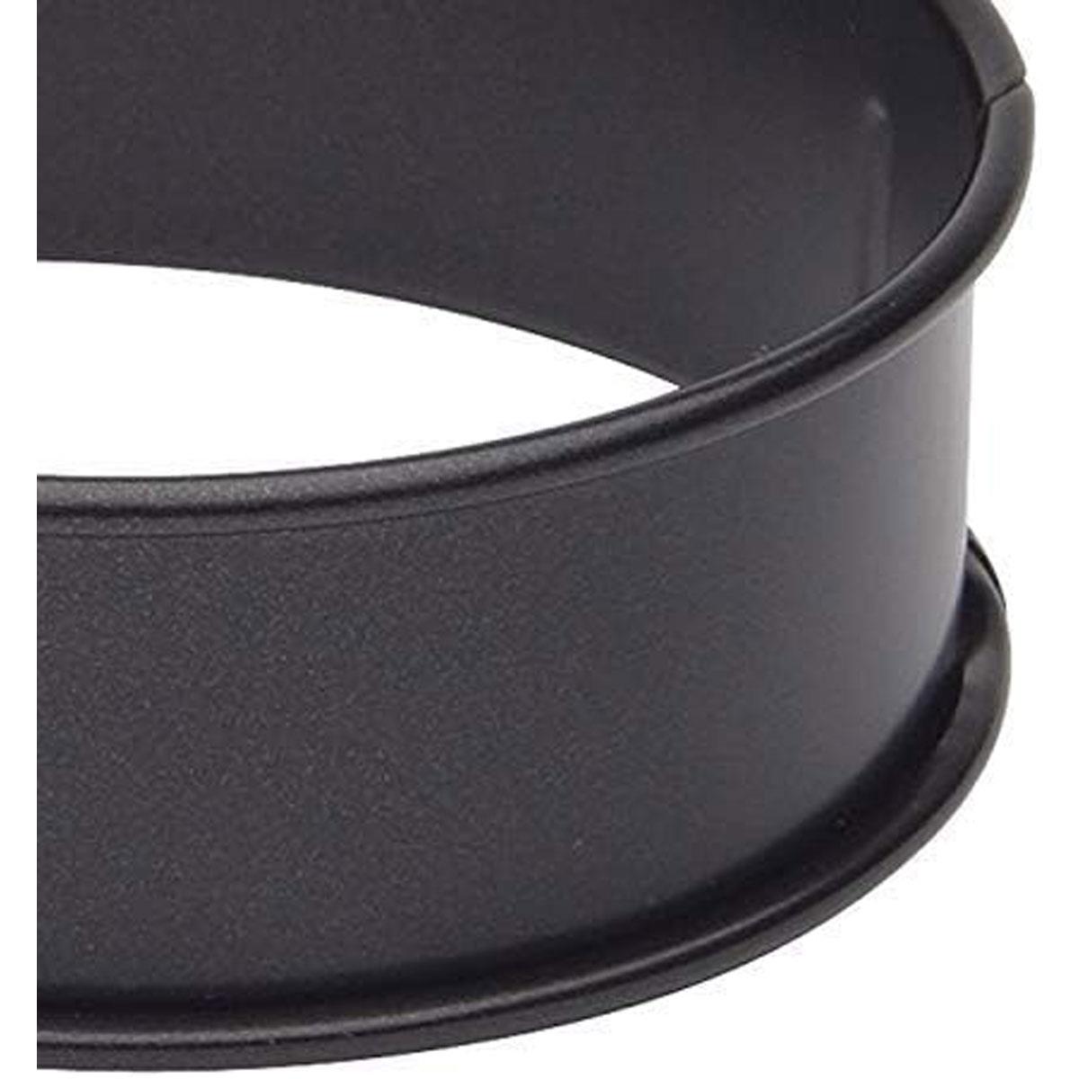 KitchenCraft Non-Stick Egg Rings Set of 2 Black Metal 9cm PFAS-Free - Image 4