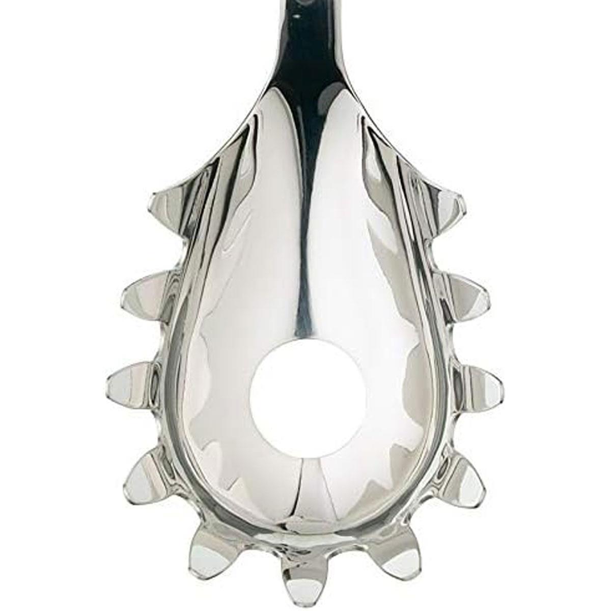 KitchenCraft Stainless Steel Spaghetti Server Professional Oval Handle 31cm Silver Dishwasher Safe - Image 4