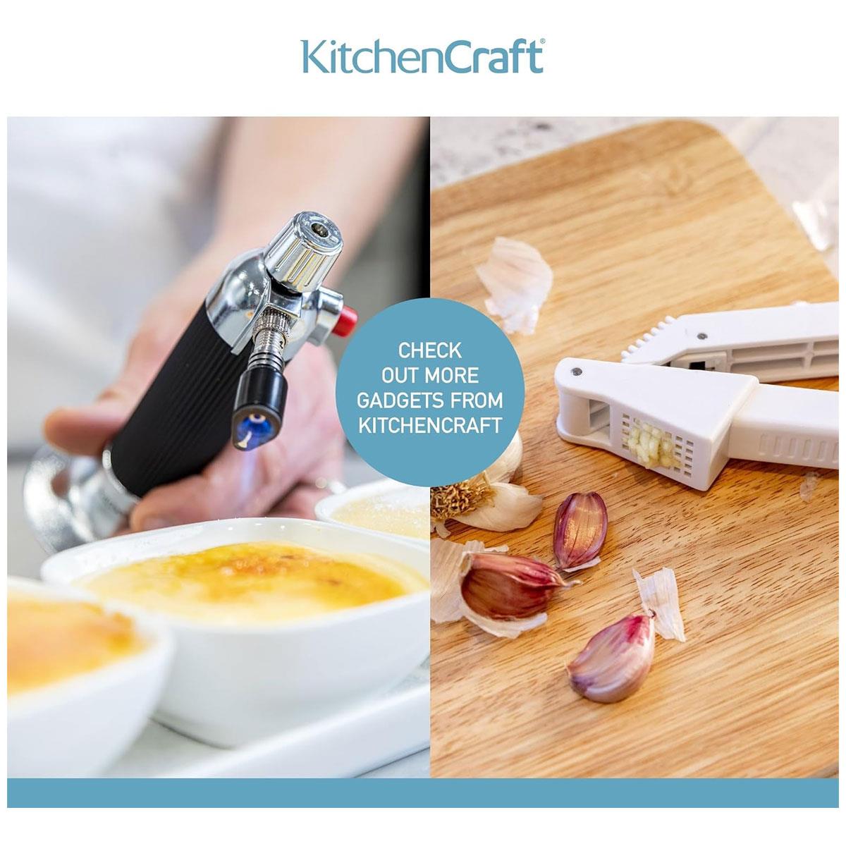 KitchenCraft Potato Chipper Professional Chip Cutter Stainless Steel Blades White 2 Blades - Image 7