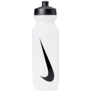 Nike Big Mouth 2.0 Sports Water Bottle 32 Oz 946ml BPA-Free Plastic Squeeze Bottle Clear/Black