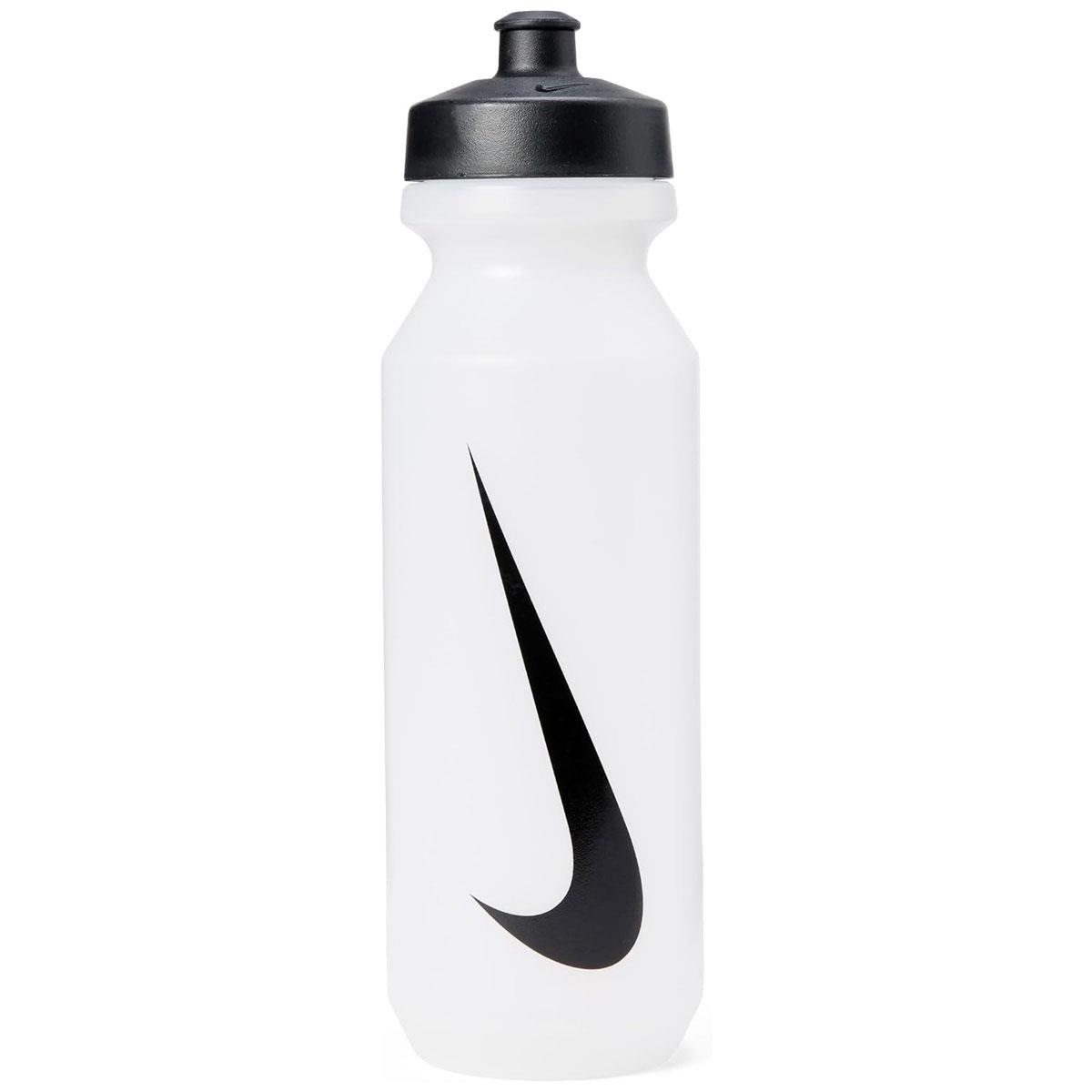 Nike Big Mouth 2.0 Sports Water Bottle 32 Oz 946ml BPA-Free Plastic Squeeze Bottle Clear/Black