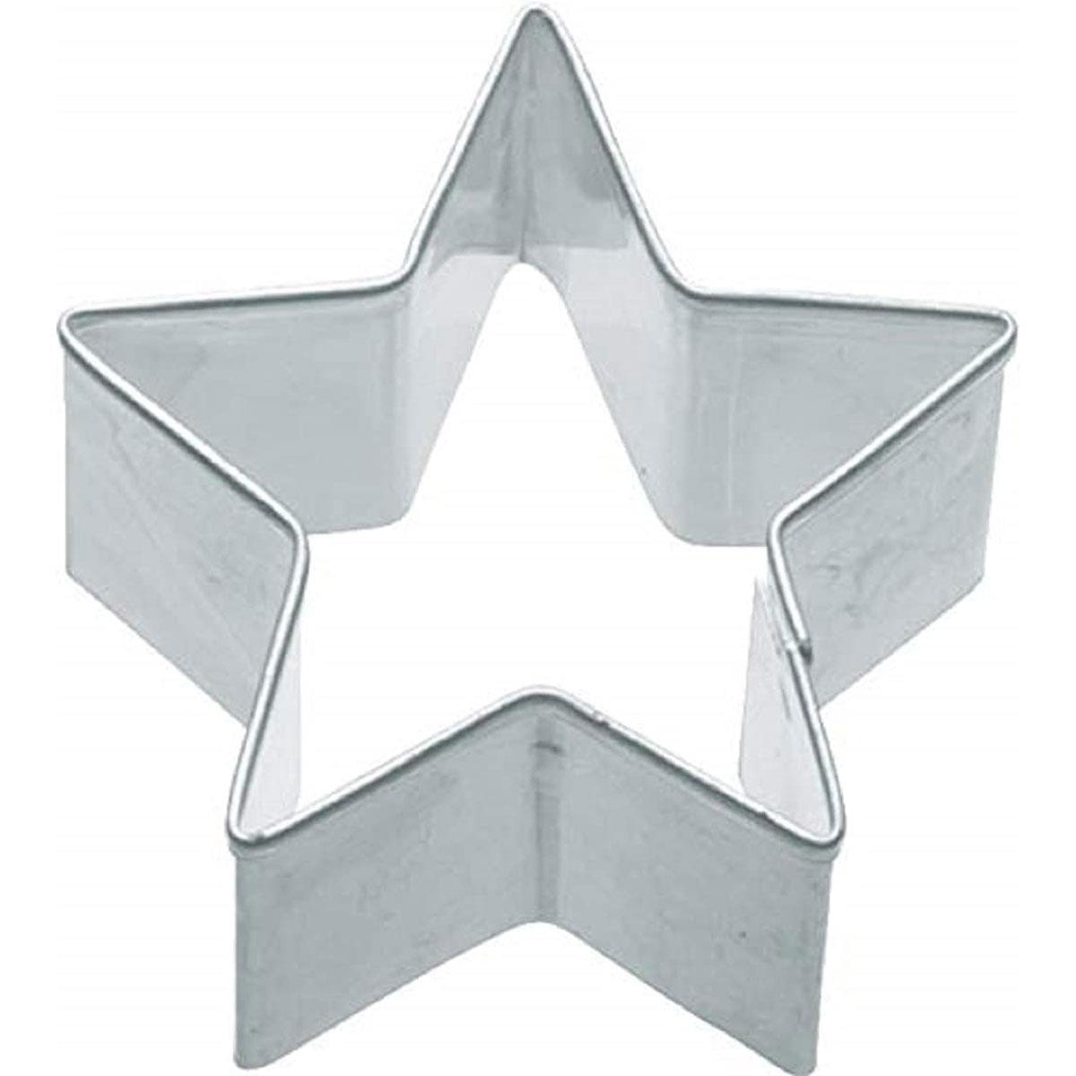 KitchenCraft Star Cookie Cutter Small Stainless Steel Silver 5 x 5 x 2.5 cm