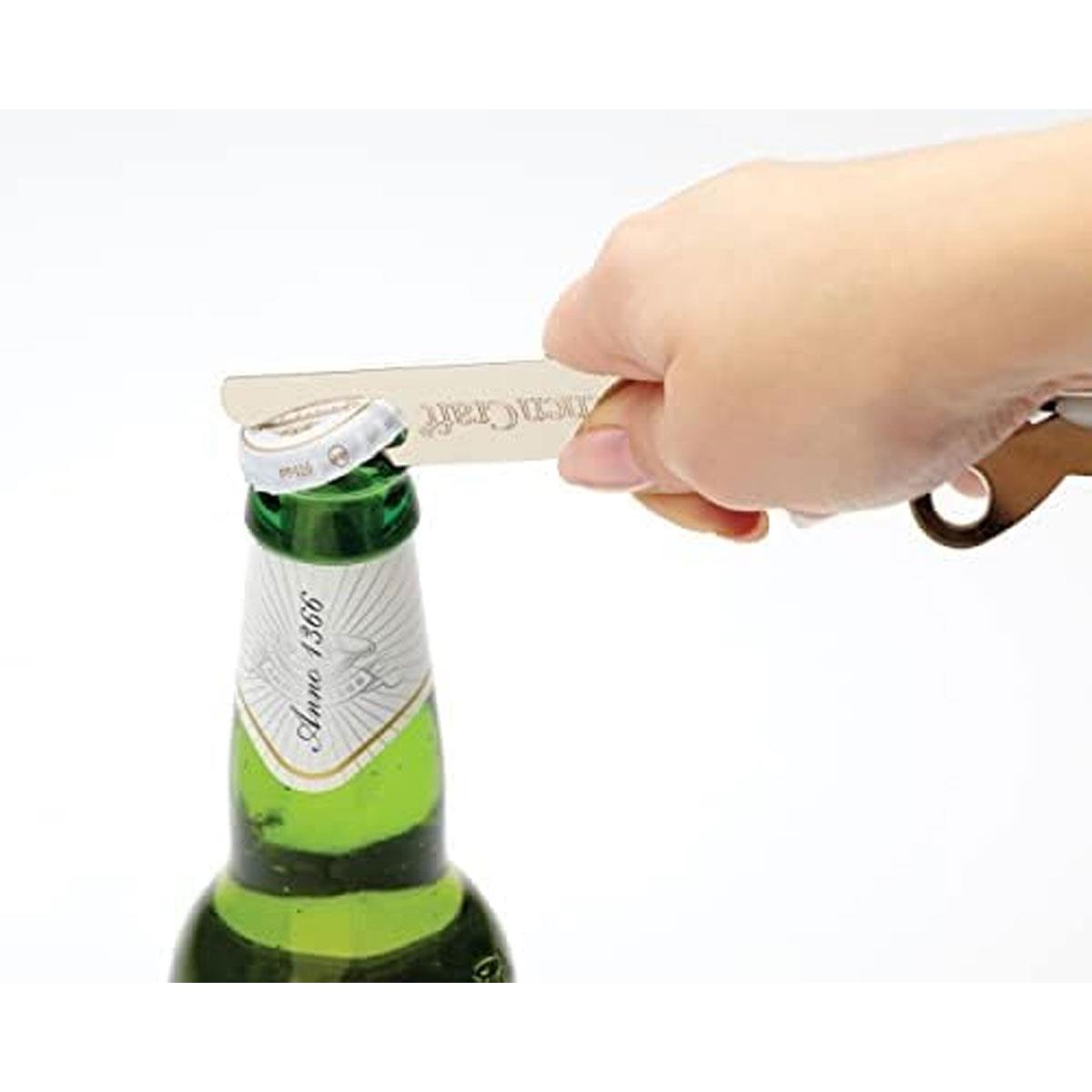 KitchenCraft Butterfly Can Opener Manual Tin Opener Stainless Steel Hardened Steel Blade Silver 17.5cm - Image 7