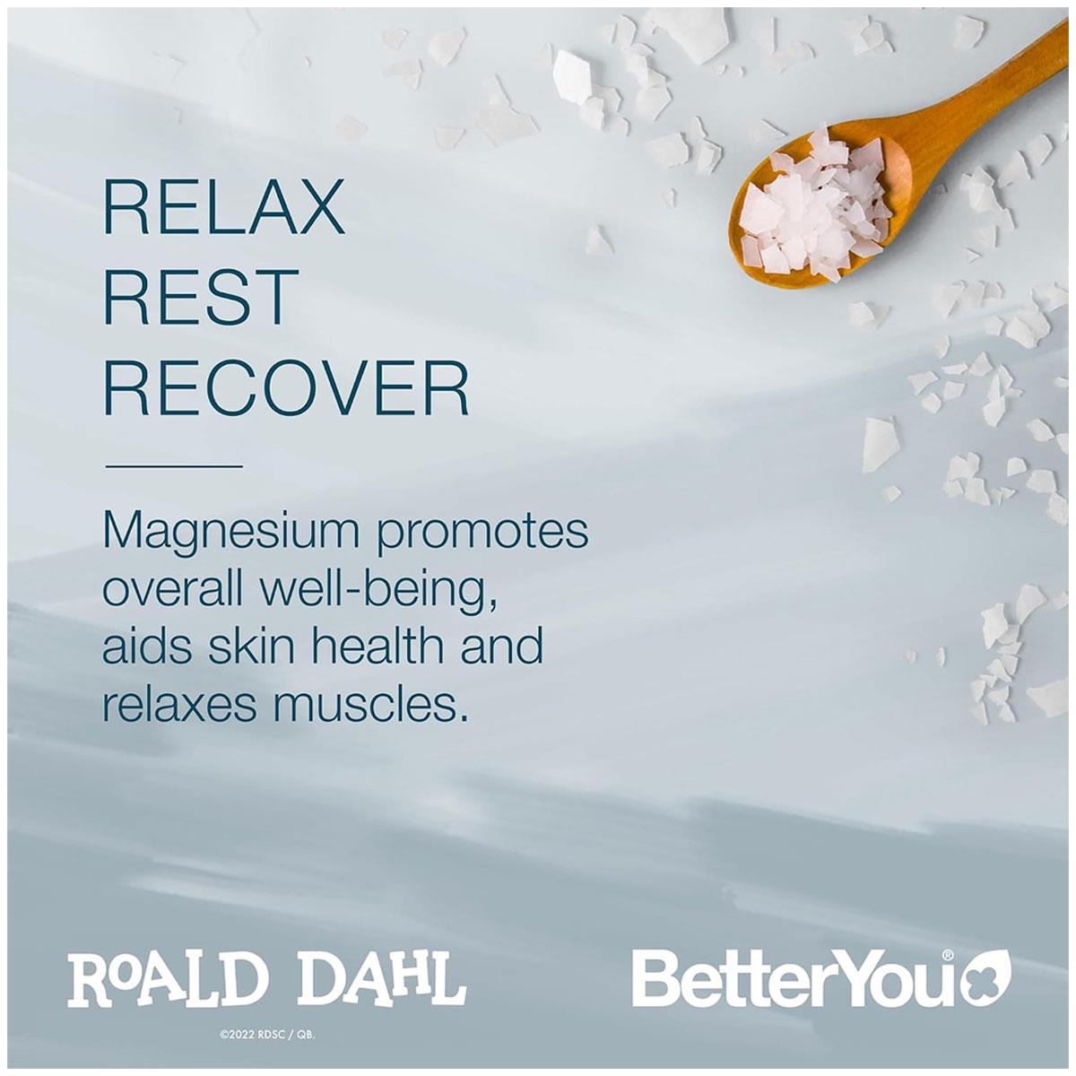 BetterYou Kids' Magnesium Sleep Bath Flakes 750g Zechstein Magnesium Chloride Lavender & Popping Candy Sensitive Skin - Image 6