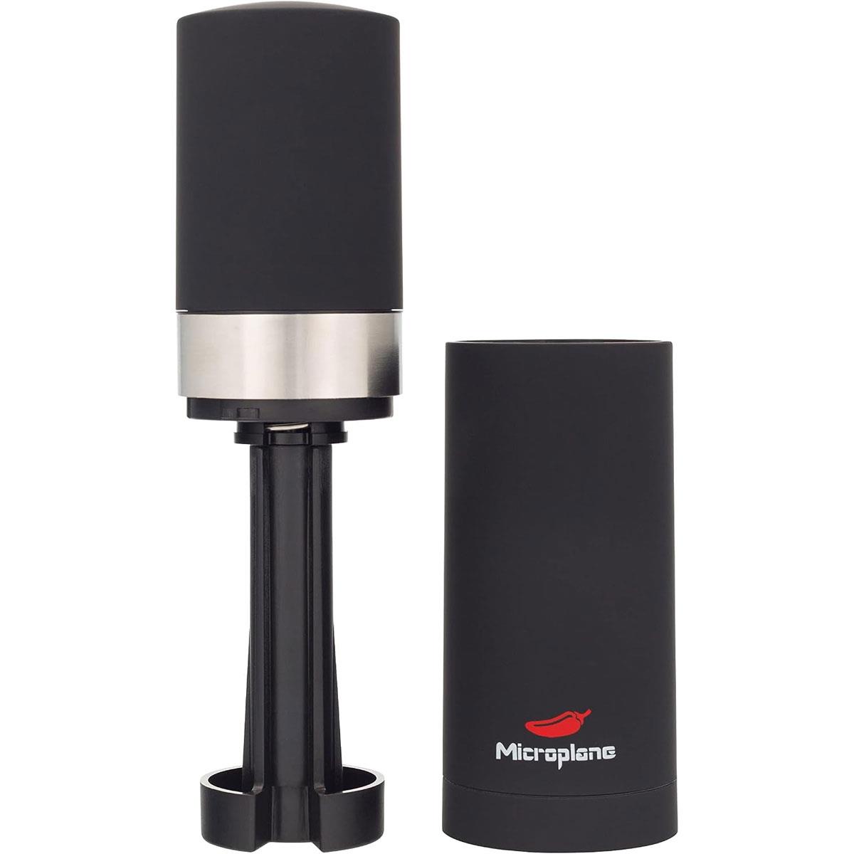 Microplane Chili Mill Dried Chili Pepper Grinder Specialty Series Black Stainless Steel 21 cm - Image 4