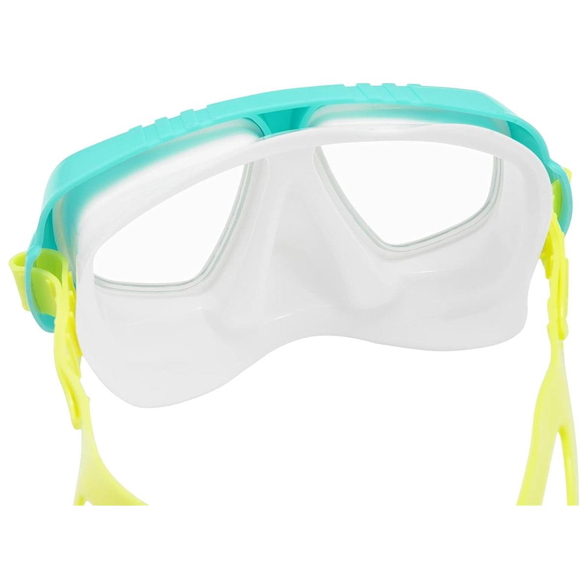 Bestway Aqua Champ Essential Kids Snorkel Mask Set with Dual Polycarbonate Lenses Adjustable Strap Assorted Colours 3+ Years - Image 6
