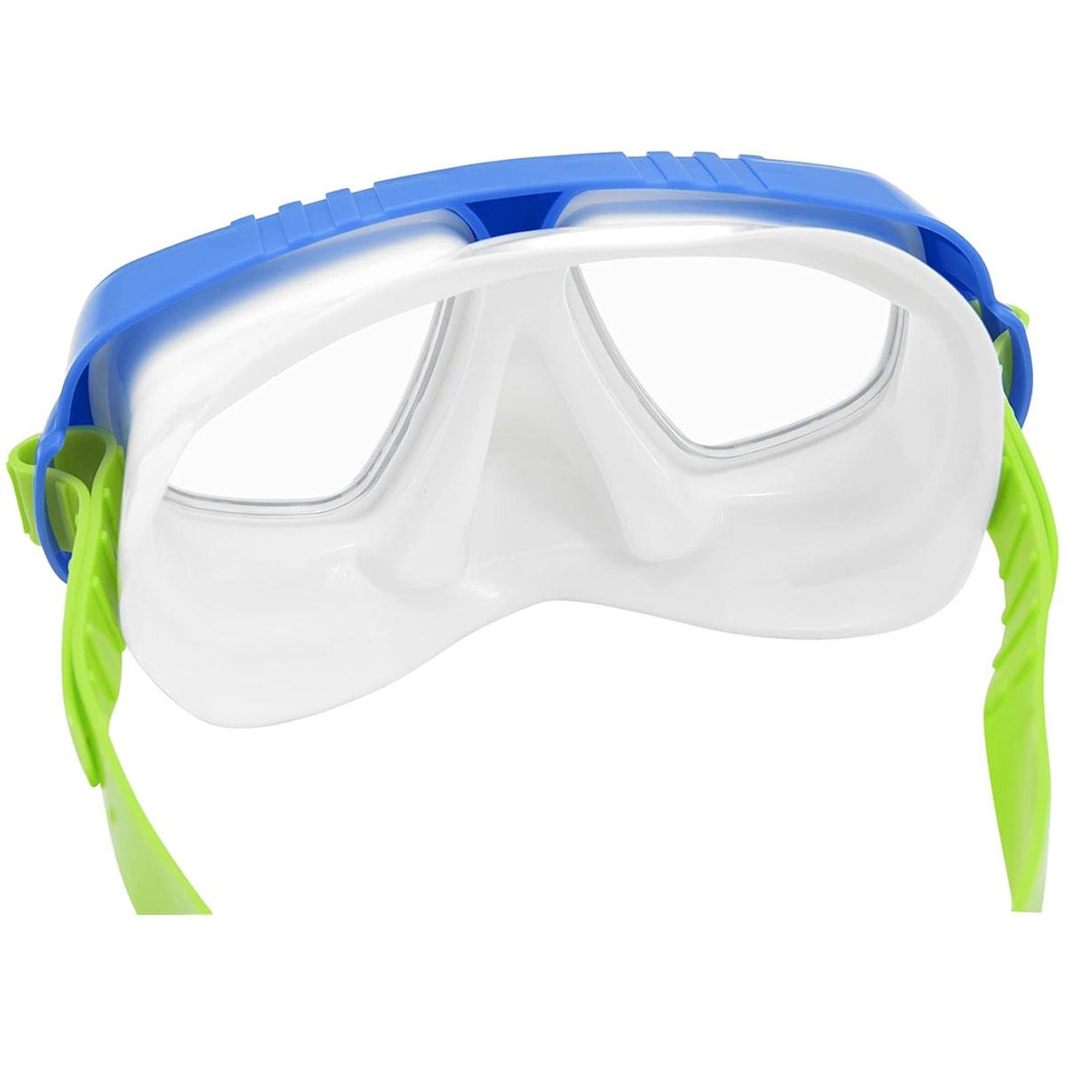 Bestway Aqua Champ Essential Kids Snorkel Mask Set with Dual Polycarbonate Lenses Adjustable Strap Assorted Colours 3+ Years - Image 11