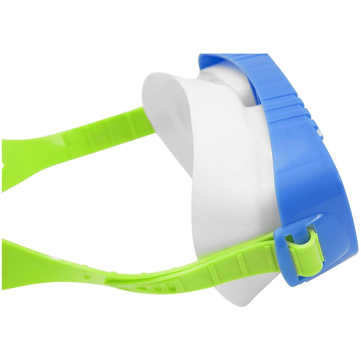 Bestway Aqua Champ Essential Kids Snorkel Mask Set with Dual Polycarbonate Lenses Adjustable Strap Assorted Colours 3+ Years - Image 12