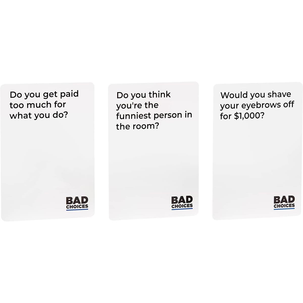 Bad Choices Have You Ever? Adult Party Card Game 300 Cards For 3+ Players Ages 15+ 20–45 Minute Group Game - Image 5