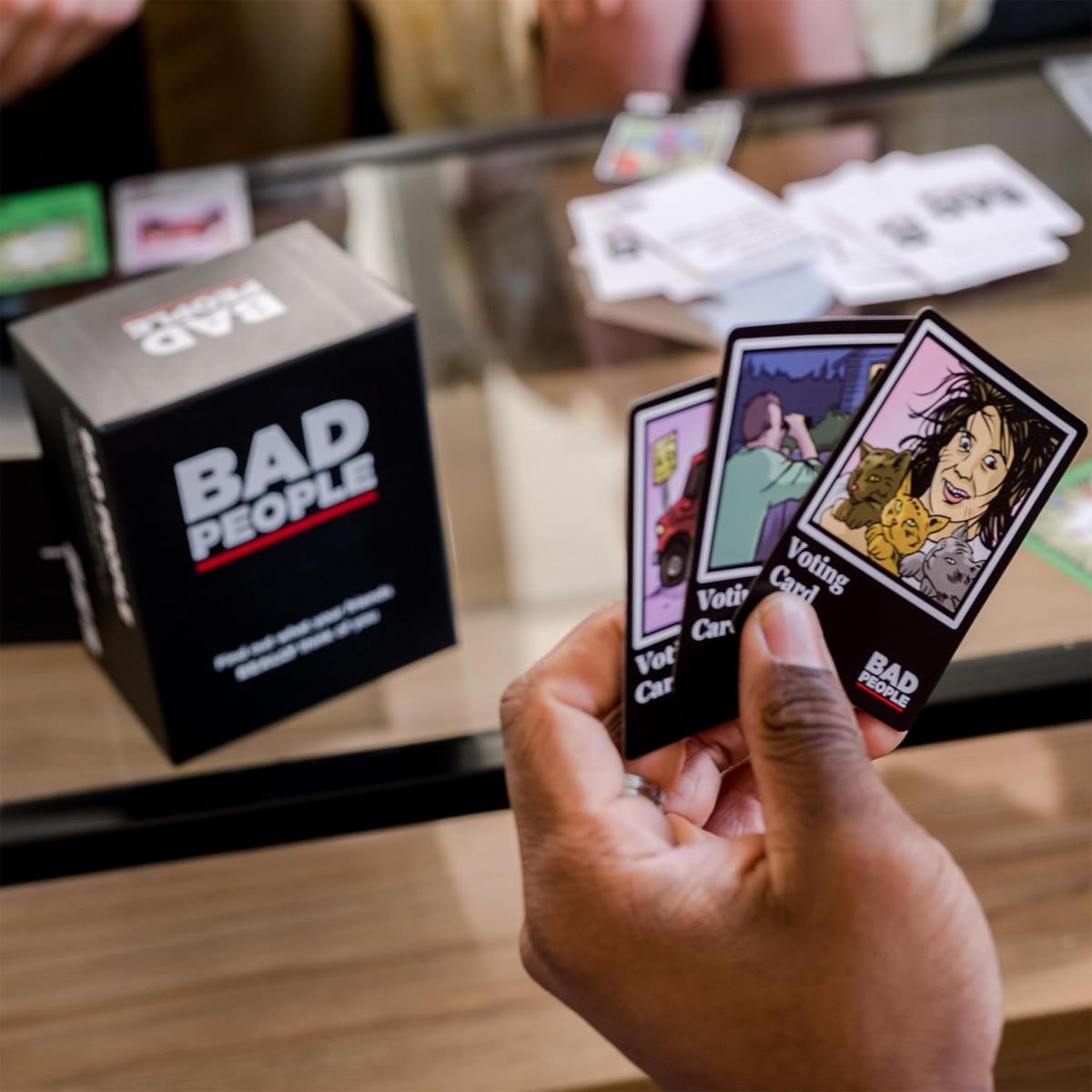 Bad People Party Game Adult Voting Card Game 320 Cards for 3–10 Players Ages 15+ Friendship And Social Trivia - Image 6