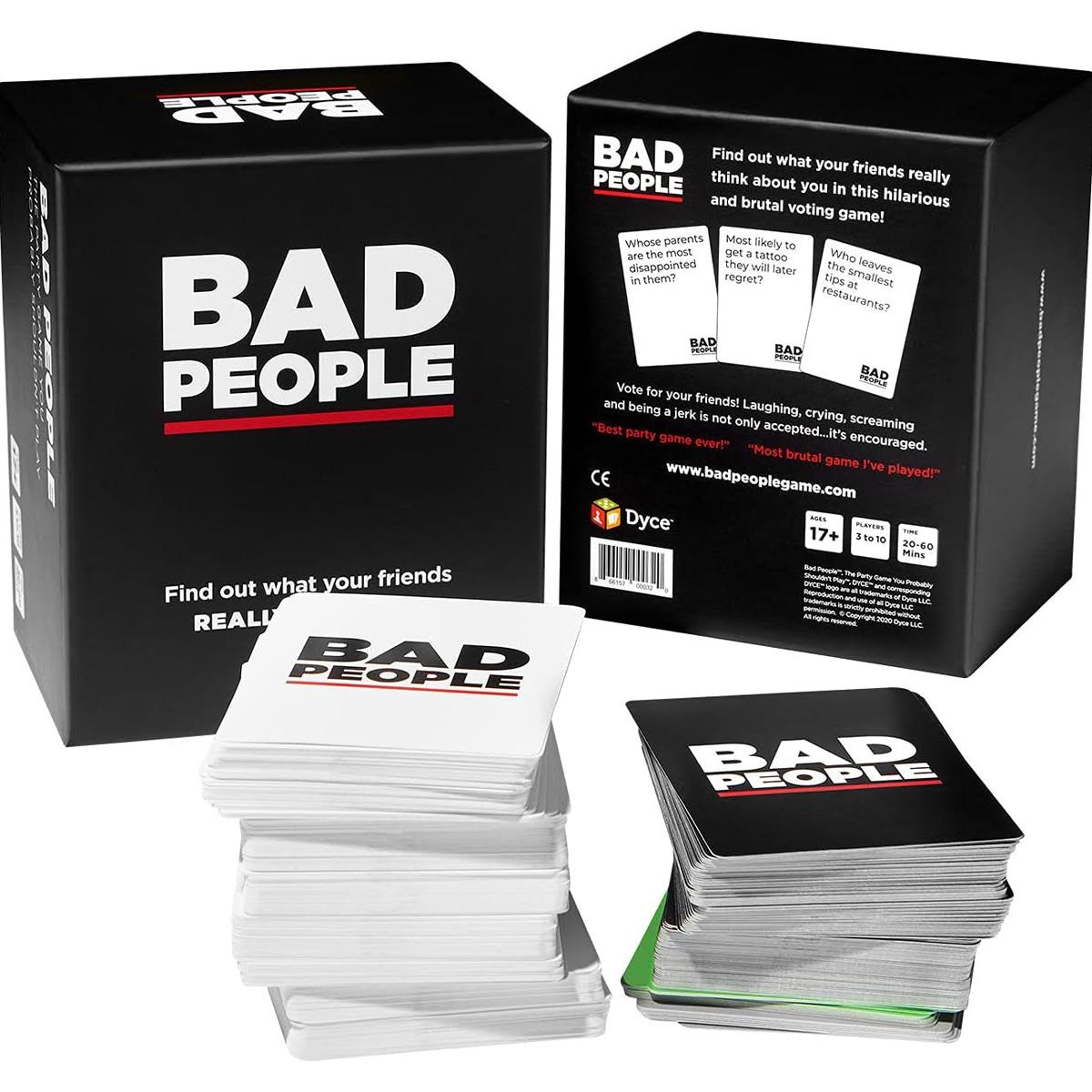 Bad People Party Game Adult Voting Card Game 320 Cards for 3–10 Players Ages 15+ Friendship And Social Trivia - Image 9
