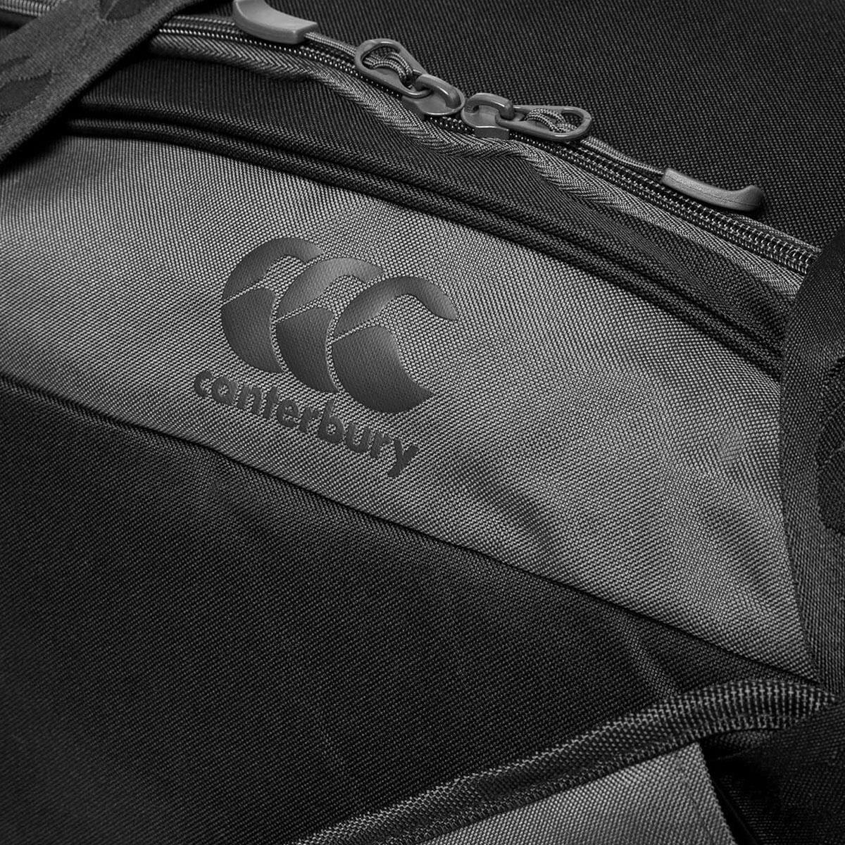 Canterbury Classics Holdall Bag 600D Ripstop Polyester Water Resistant Adjustable Padded Shoulder Strap Black 68cm - Image 3