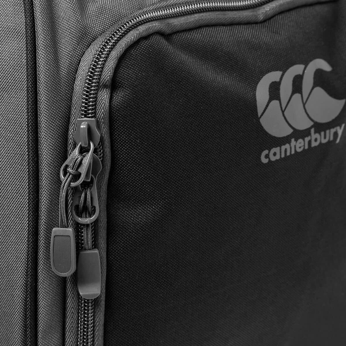 Canterbury Classics Holdall Bag 600D Ripstop Polyester Water Resistant Adjustable Padded Shoulder Strap Black 68cm - Image 4