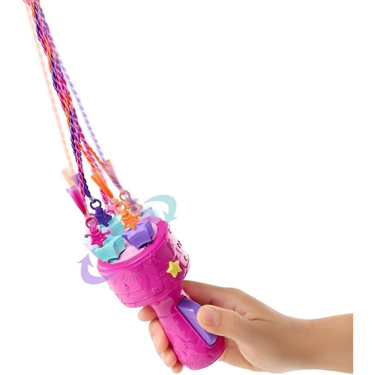 Barbie Dreamtopia Twist 'n Style Princess Hairstyling Doll 11.5-Inch Blonde Hair With Rainbow Extensions And Accessories - Image 6