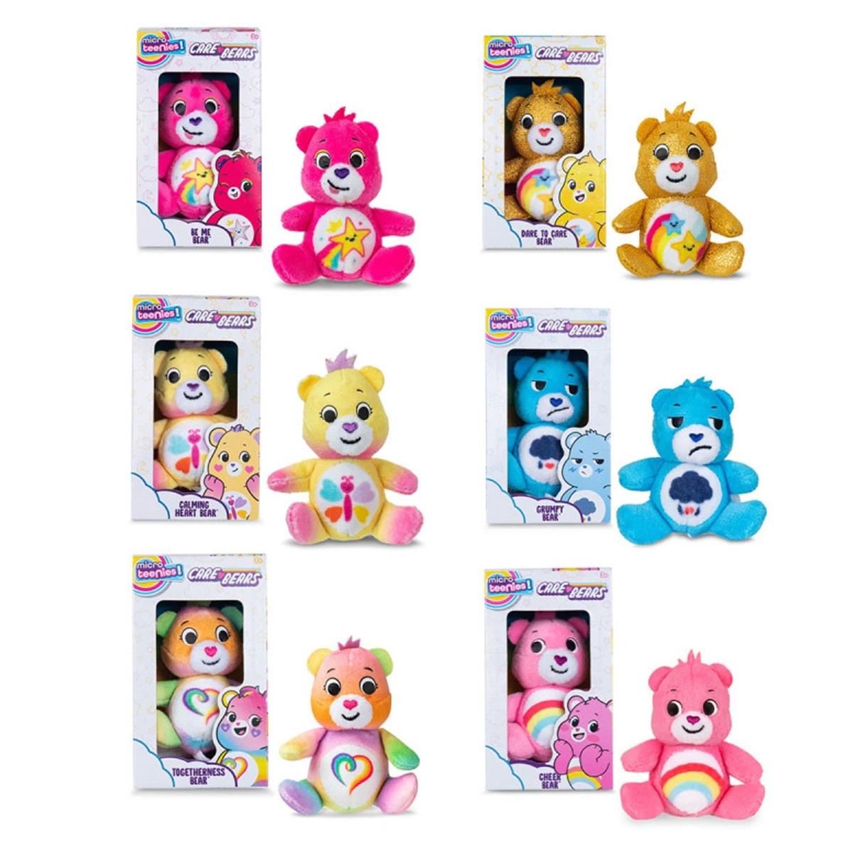 Care Bears Micro Teenies 3 Inch Collectible Plush Figure Assorted 1 Pack Soft Toy For Kids Ages 3+ - Image 2