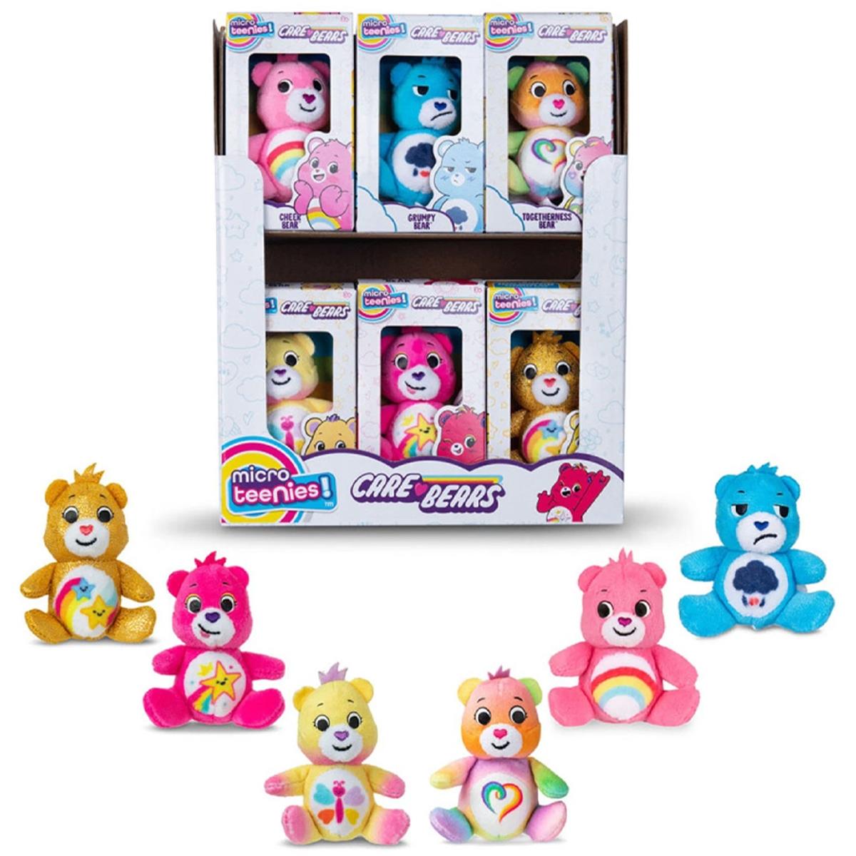 Care Bears Micro Teenies 3 Inch Collectible Plush Figure Assorted 1 Pack Soft Toy For Kids Ages 3+ - Image 6