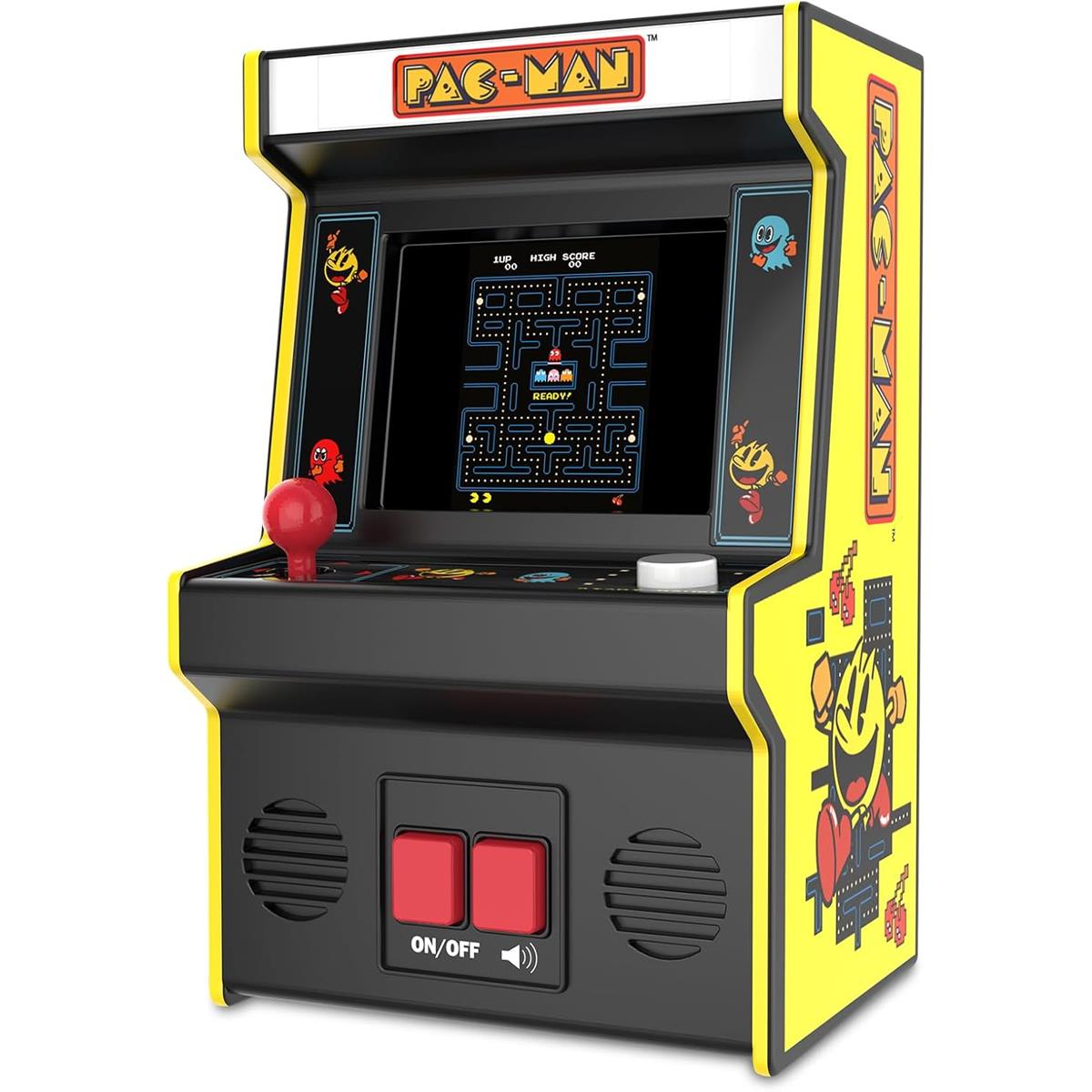 Pac-Man Mini Arcade Game Machine By Basic Fun With TFT Color Screen Joystick Classic Arcade Gameplay And 3 AA Batteries - Image 4