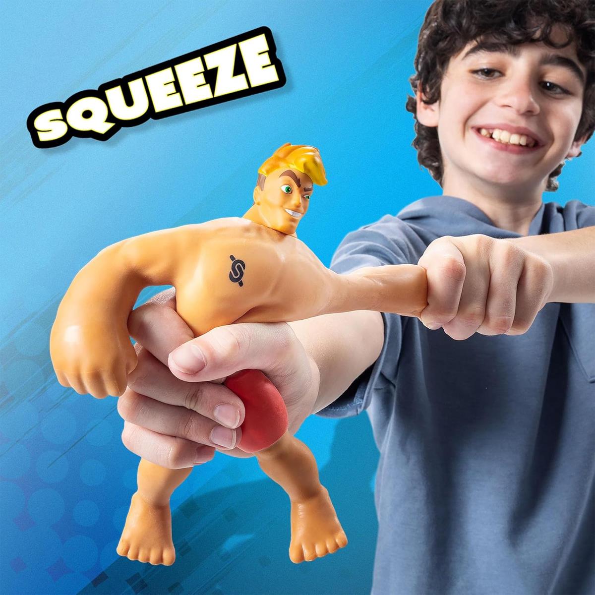 Stretch Armstrong Core Figure 7 Inch Stretchable Toy Flexible Latex Rubber Figure For Ages 5+ - Image 4