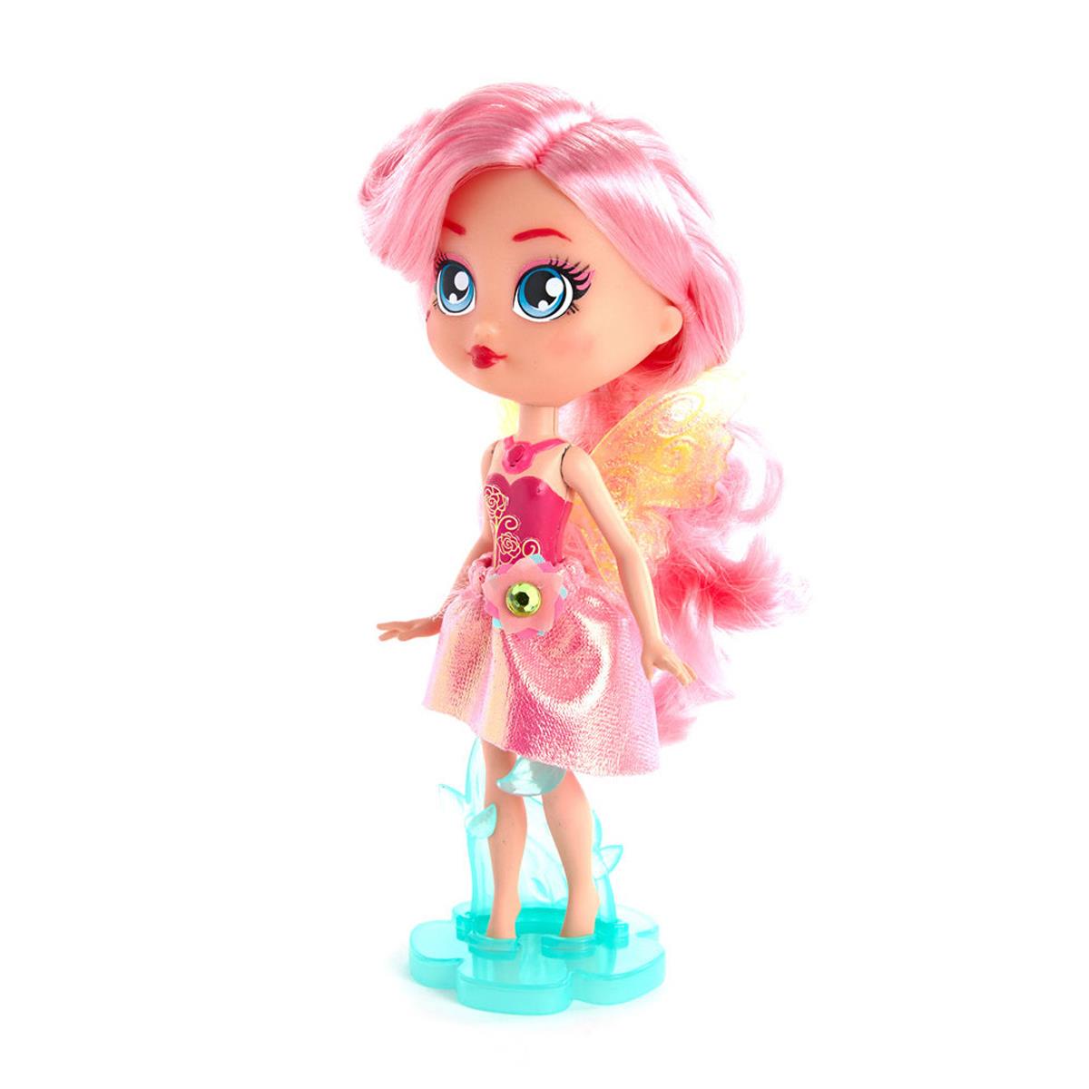 Bright Fairy Friends Rosie Woodland Fairy Doll Series 1 With Light Up Wings Fairy Home And 4 Surprise Accessories - Image 3