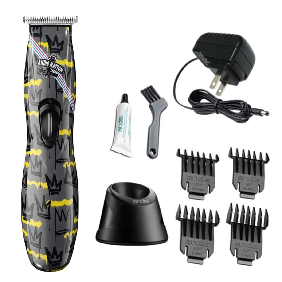Andis Slimline Pro Li Cordless Hair Trimmer Lithium-Ion Rechargeable, T-Blade, 6,000 SPM, Dual Voltage 100-240V - Image 4