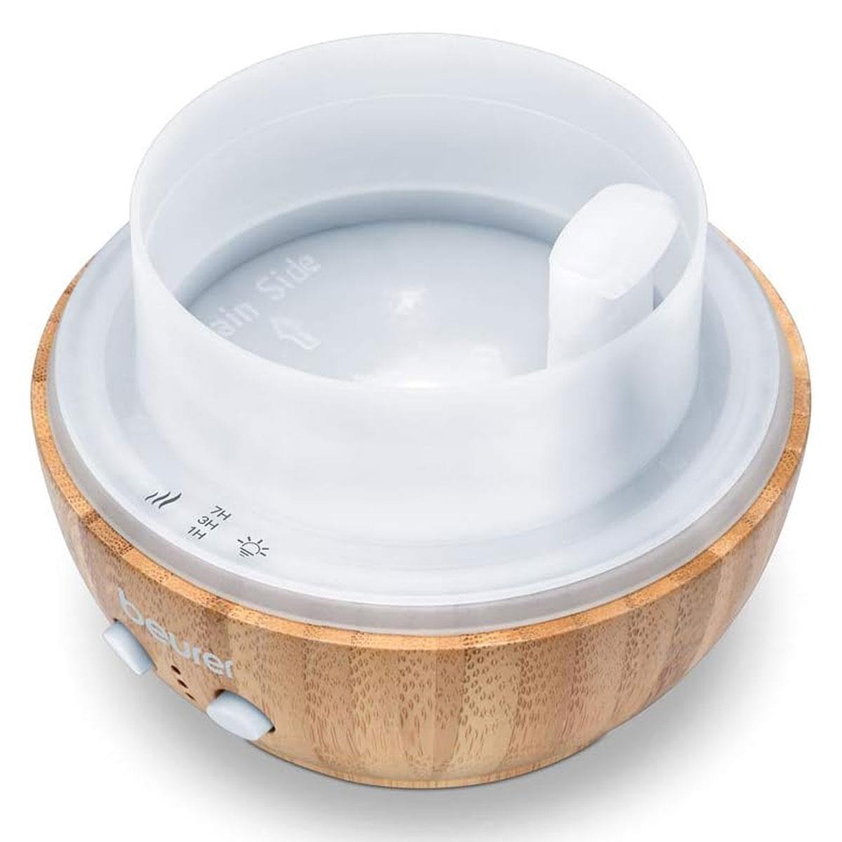 Beurer Aroma Diffuser Ultrasonic Bamboo & Porcelain 180ml Colour-Changing LED - Image 4