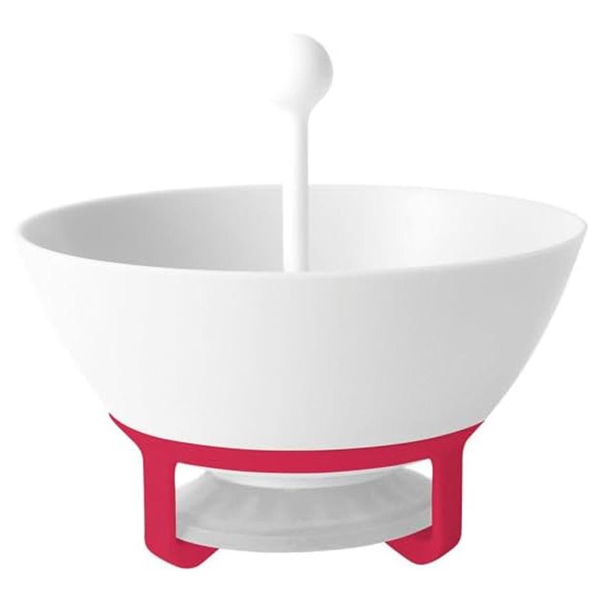 Chef'n Bramble Berry Colander Rinse & Carry Basket 1L Plastic White