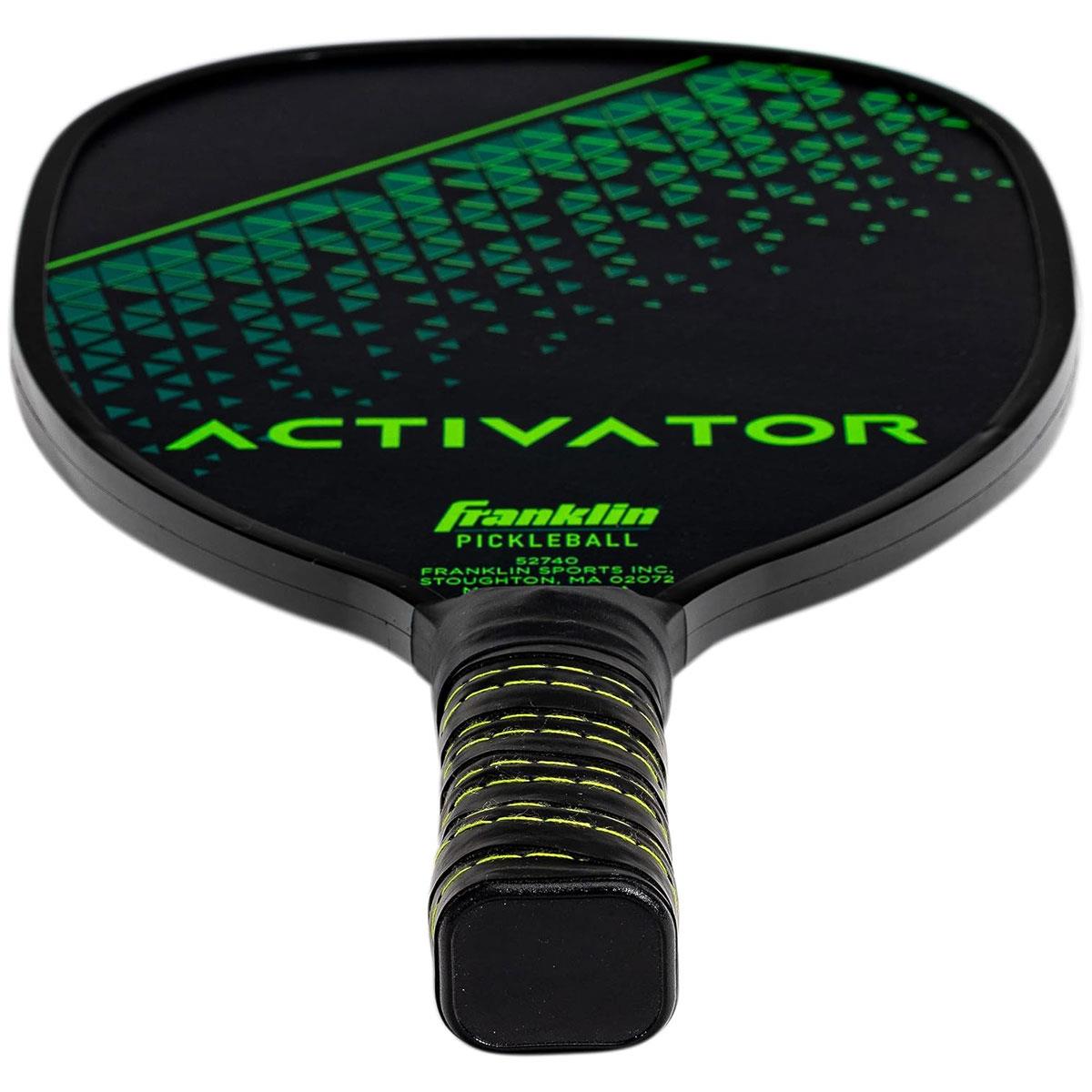 Franklin Sports Activator Wood Pickleball Paddle USAPA Approved 7-Ply Construction Small Grip Black/Green - Image 3