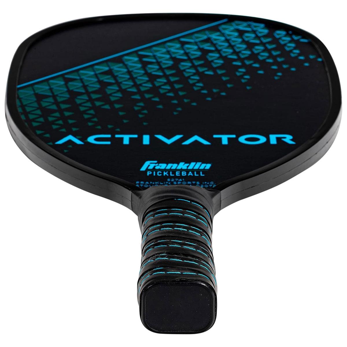 Franklin Sports Activator Wood Pickleball Paddle USAPA Approved 7-Ply Construction Small Grip Black Blue - Image 3