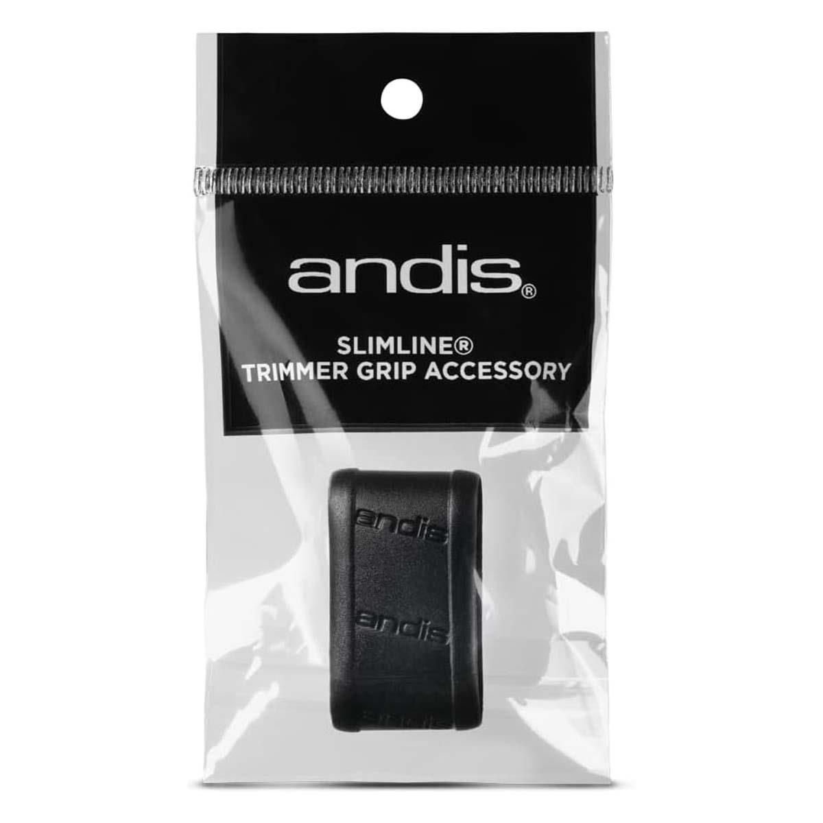 Andis Slimline Pro Trimmer Grip Non-Slip Ergonomic Rubber Sleeve Accessory For Cordless Lining Trimmer - Black - Image 3