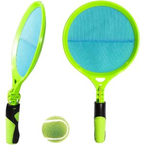 Franklin Throw N Stick Spring Handle Set with 2 Self-Stick Launchers and Self-Stick Ball Outdoor Game