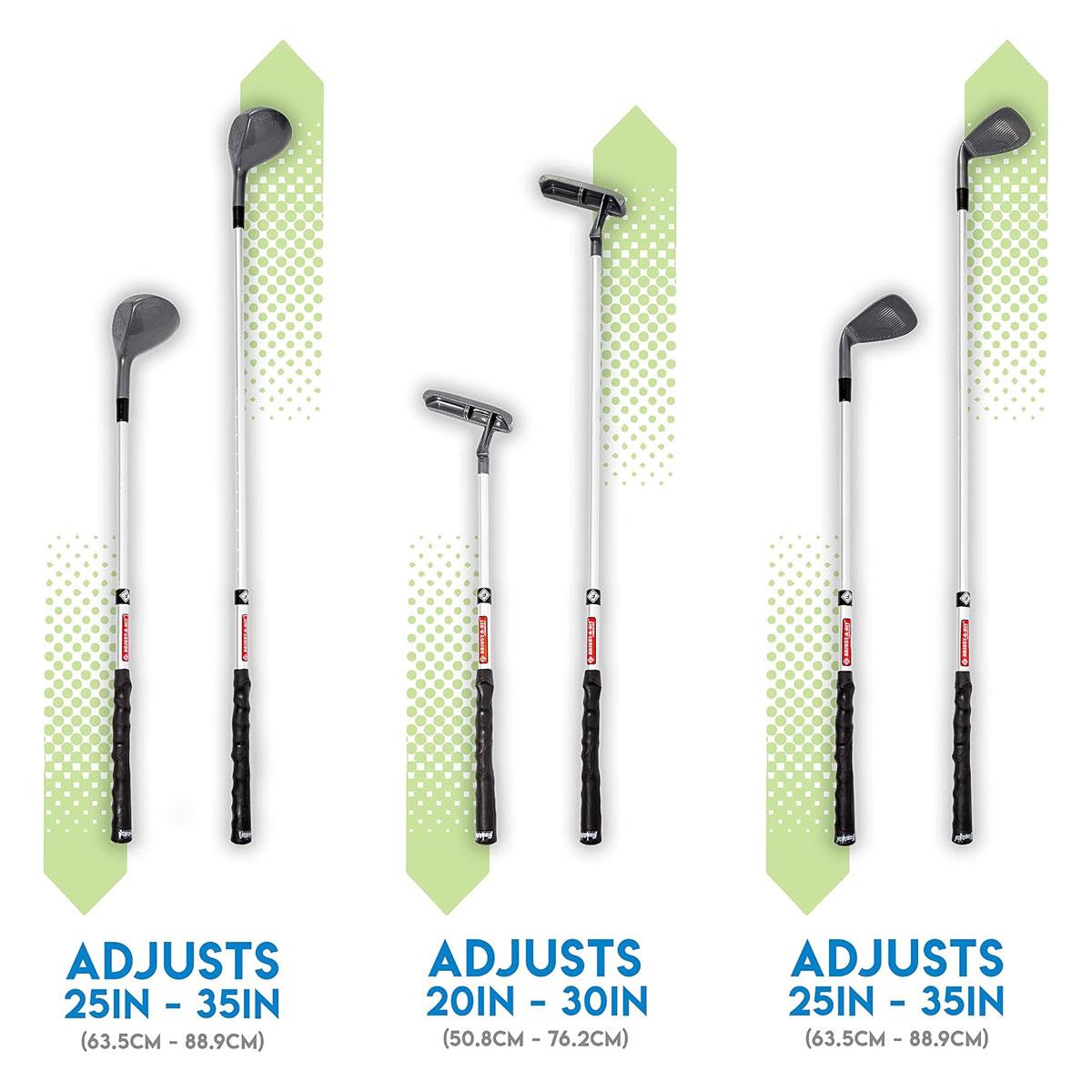 Franklin Future Champs Youth Golf Set Multicolour Junior Clubs with Bag Balls & Tees Right-Handed Ages 3+ - Image 3