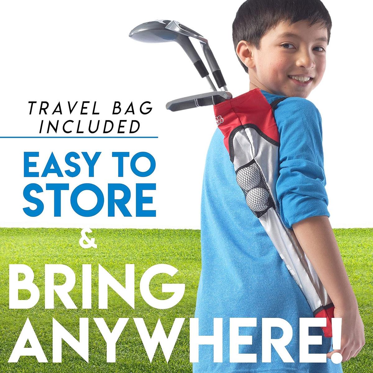 Franklin Future Champs Youth Golf Set Multicolour Junior Clubs with Bag Balls & Tees Right-Handed Ages 3+ - Image 6