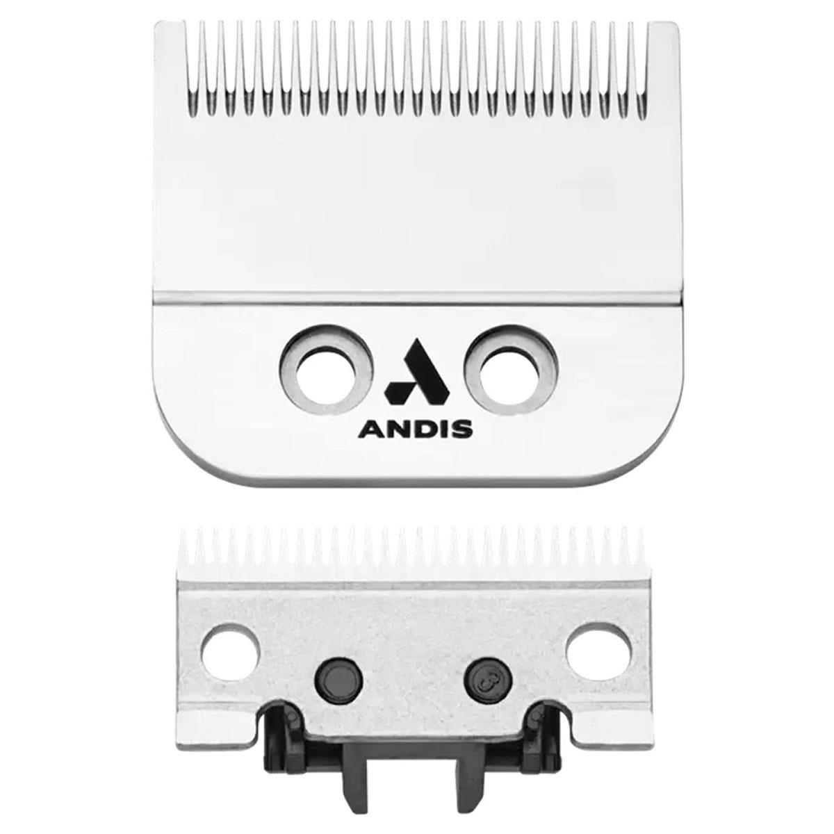 Andis Master Cordless Li Fade Replacement Blade Carbon Steel - Silver - Image 2